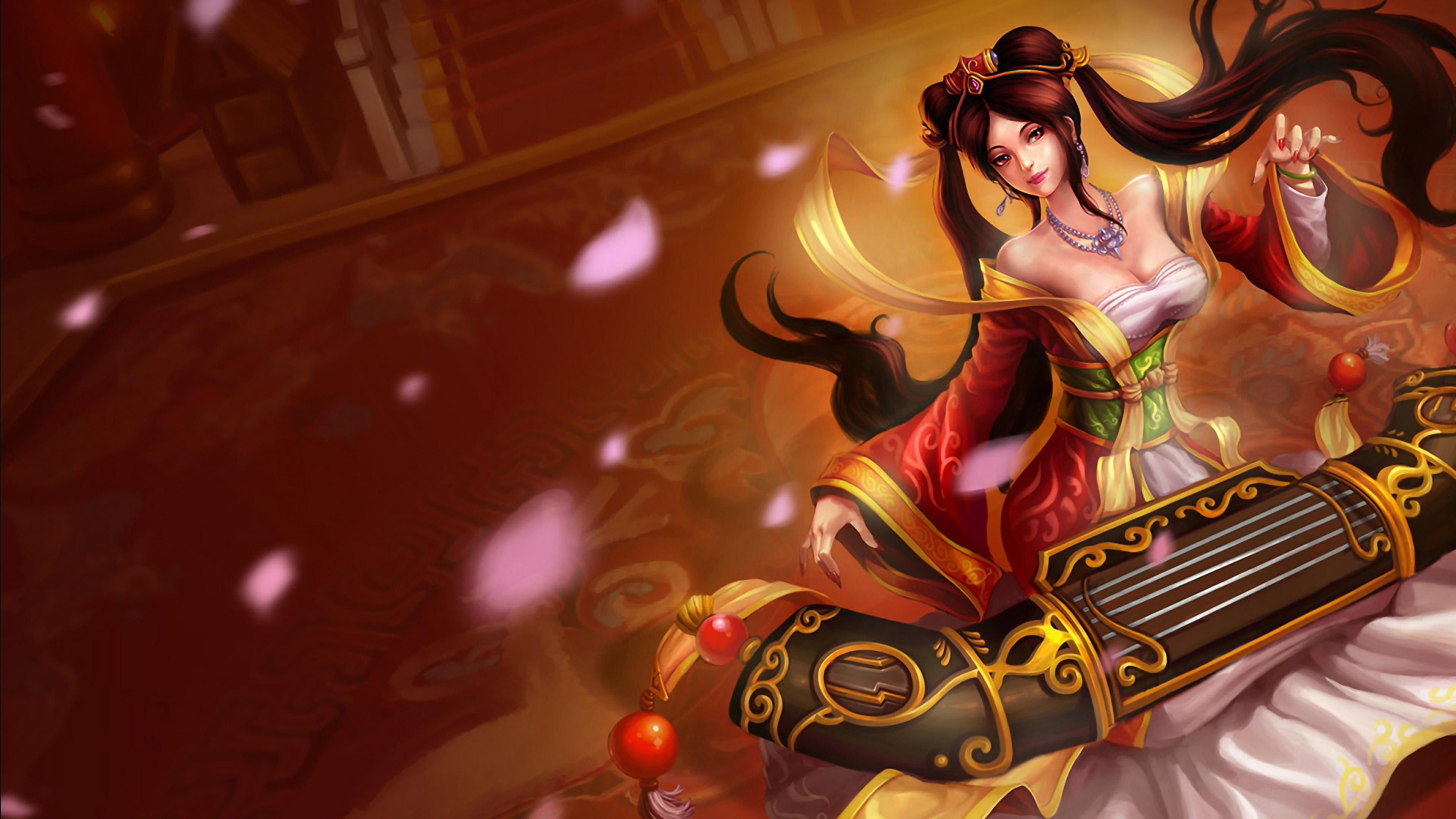 Download mobile wallpaper Fantasy, League Of Legends, Video Game, Sona (League Of Legends) for free.