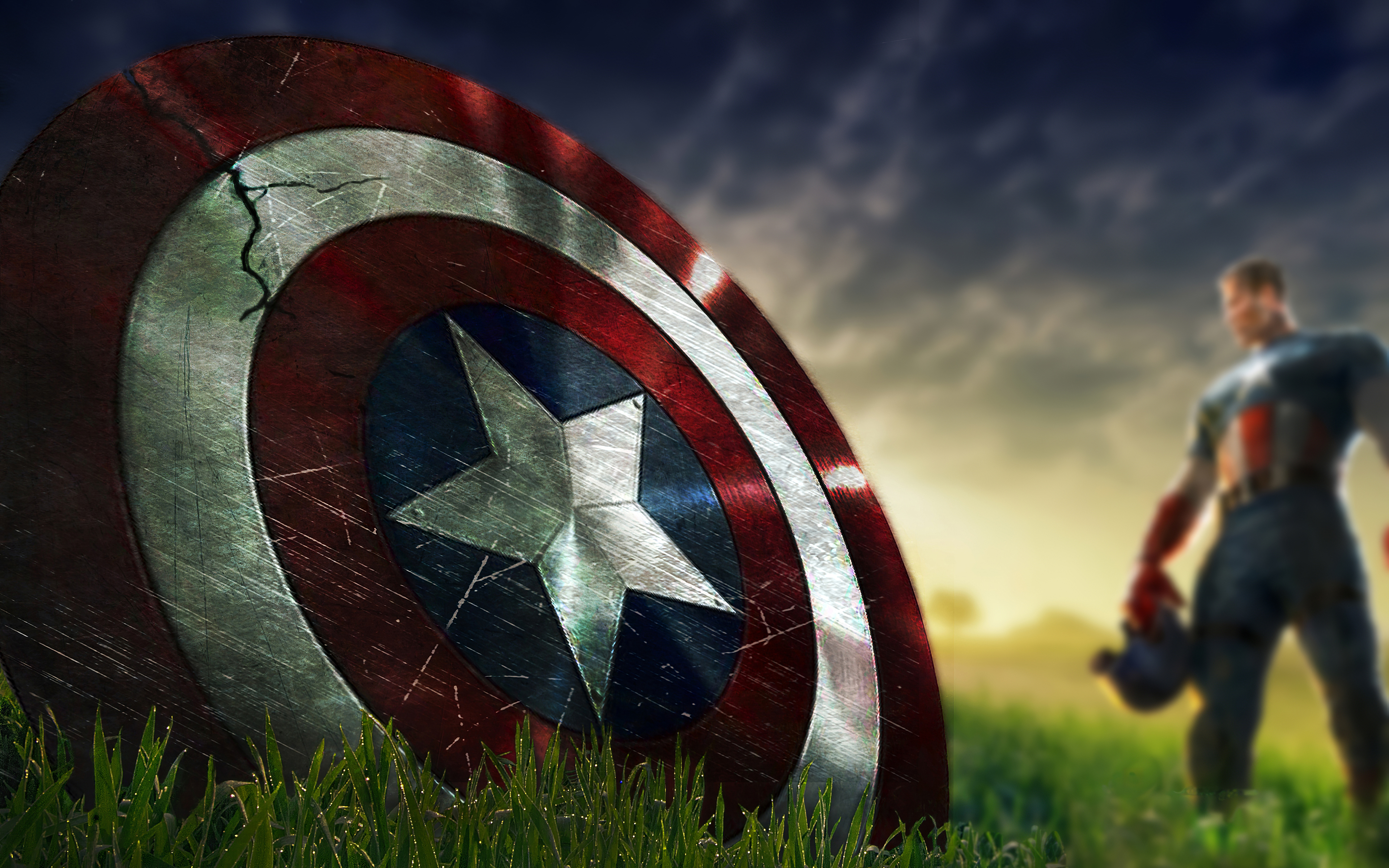 Download mobile wallpaper Captain America, Shield, Video Game, Fortnite for free.