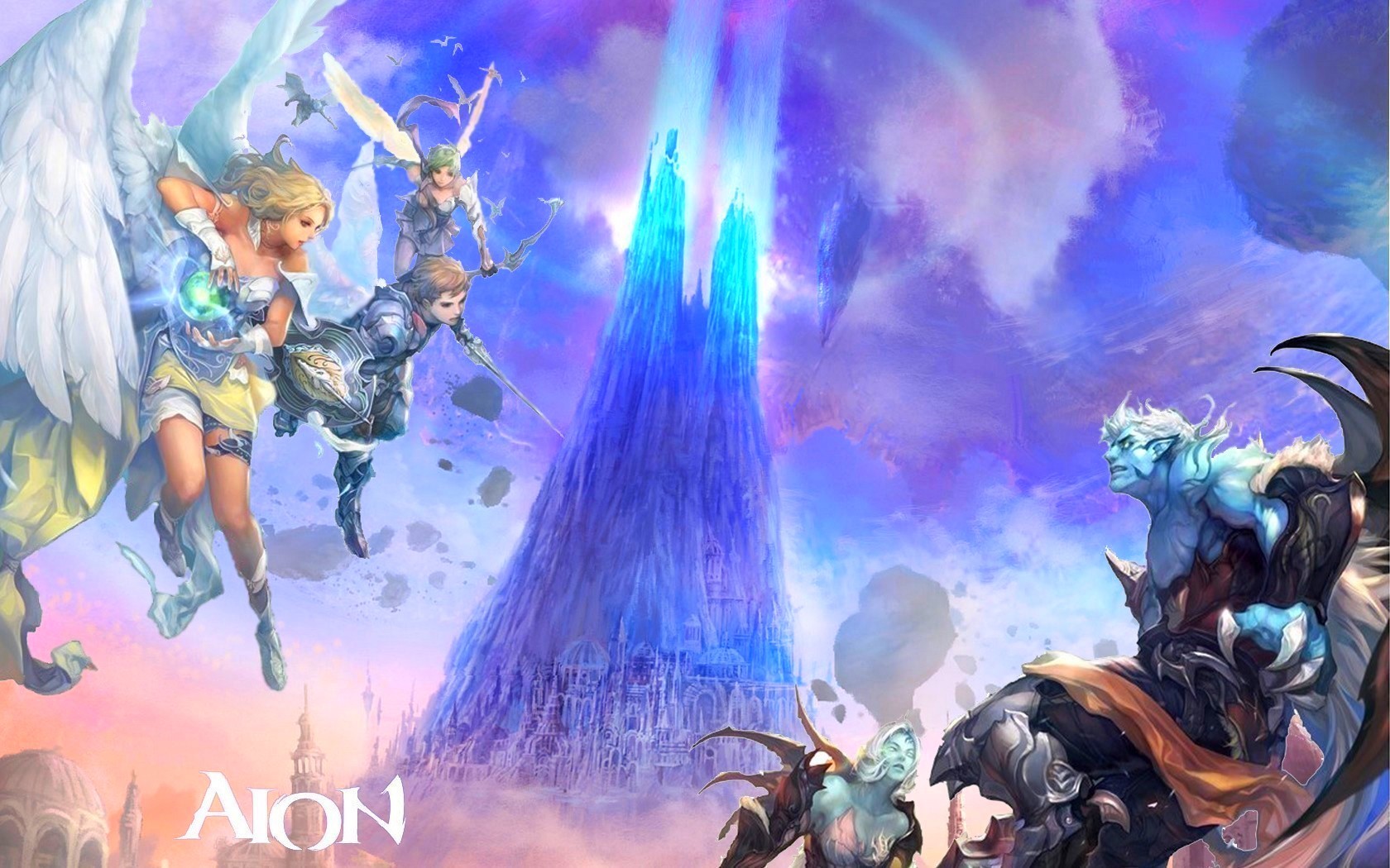 Laden Sie das Computerspiele, Aion: The Tower Of Eternity-Bild kostenlos auf Ihren PC-Desktop herunter