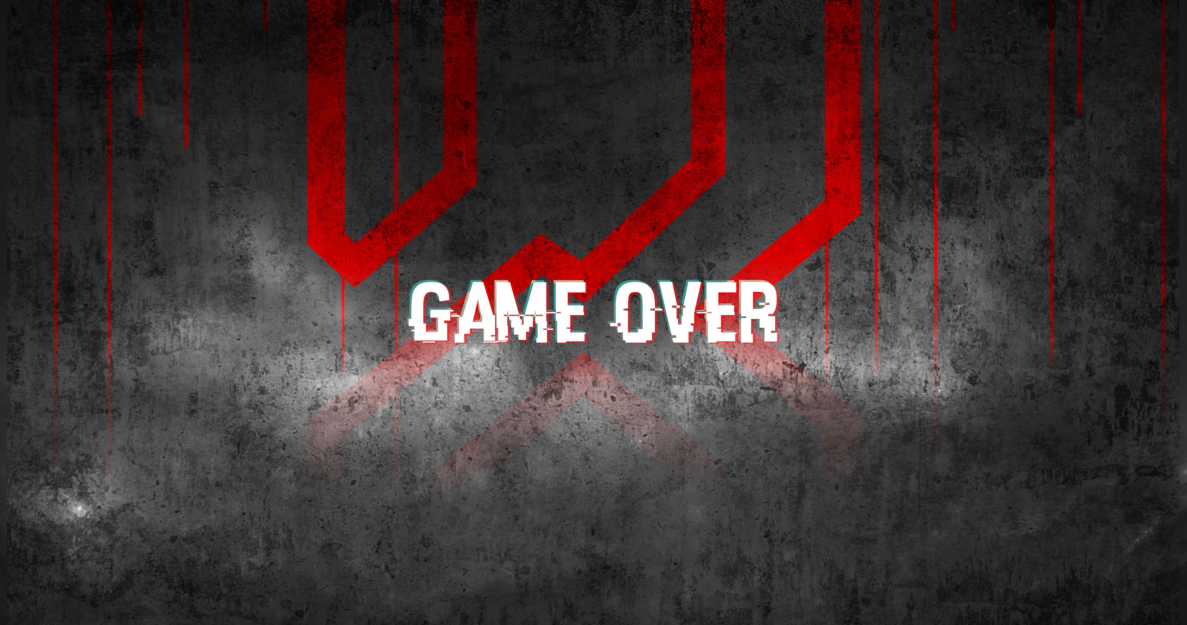 game over, video game
