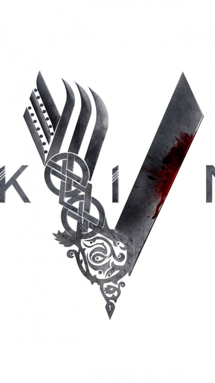 Handy-Wallpaper Logo, Fernsehserien, Fernsehsendung, Wikinger (Tv Show), Vikings kostenlos herunterladen.