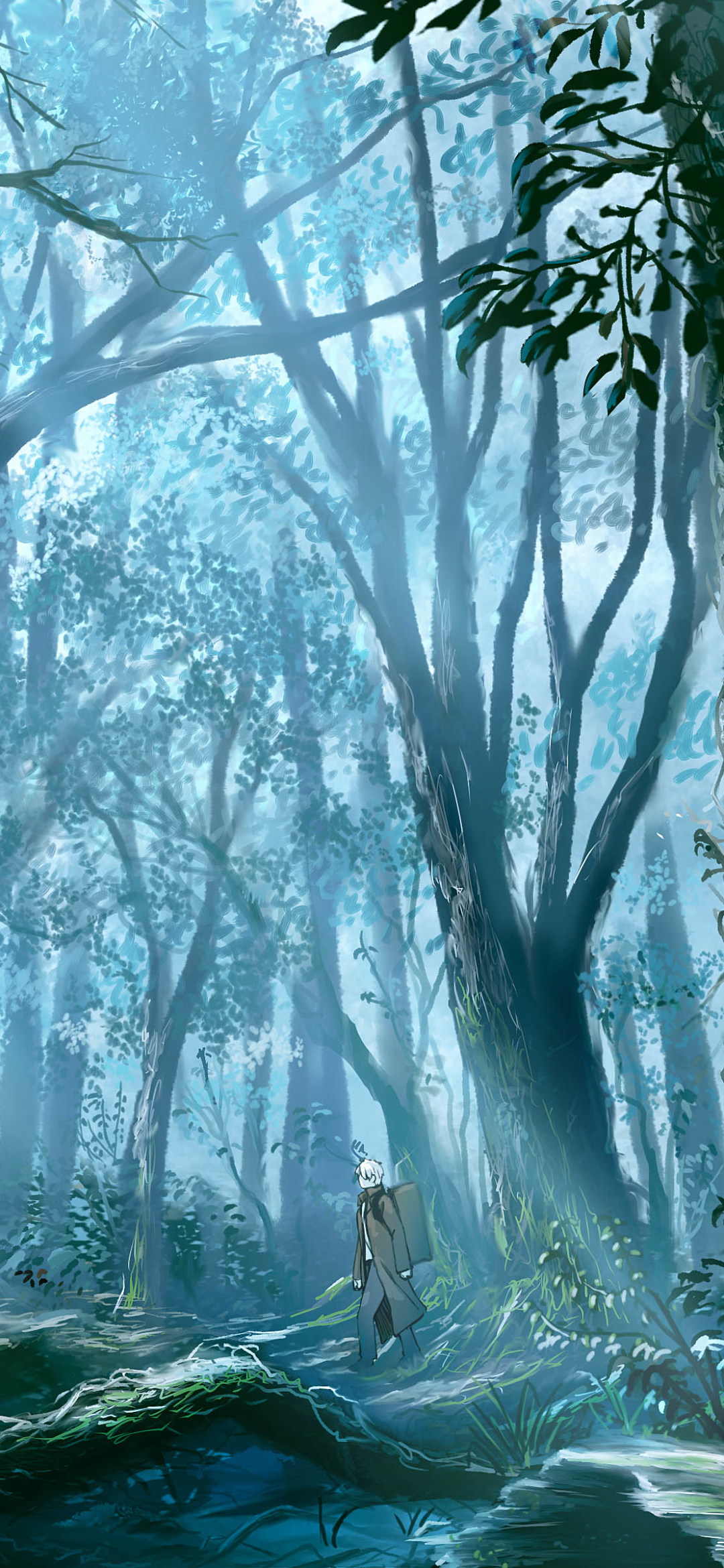 mushishi, anime, forest Full HD