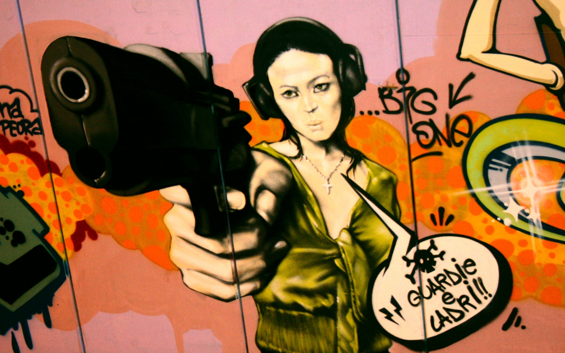 Baixar papel de parede para celular de Grafite, Psicodélico, Artistico gratuito.