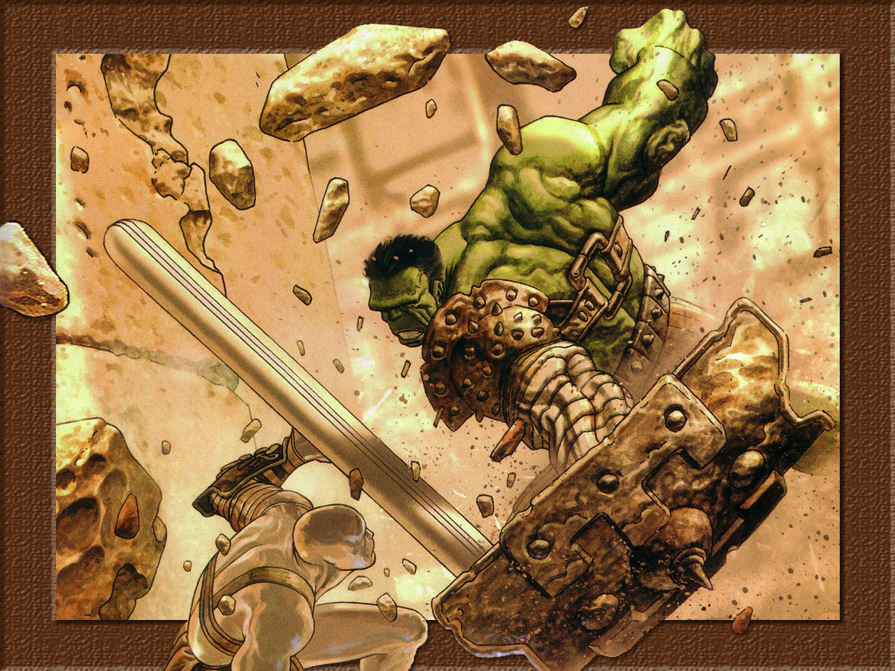 Handy-Wallpaper Hulk, Comics kostenlos herunterladen.