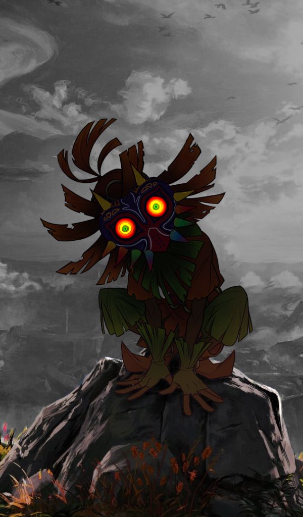 Download mobile wallpaper Video Game, Zelda, The Legend Of Zelda: Majora's Mask, The Legend Of Zelda: Breath Of The Wild for free.