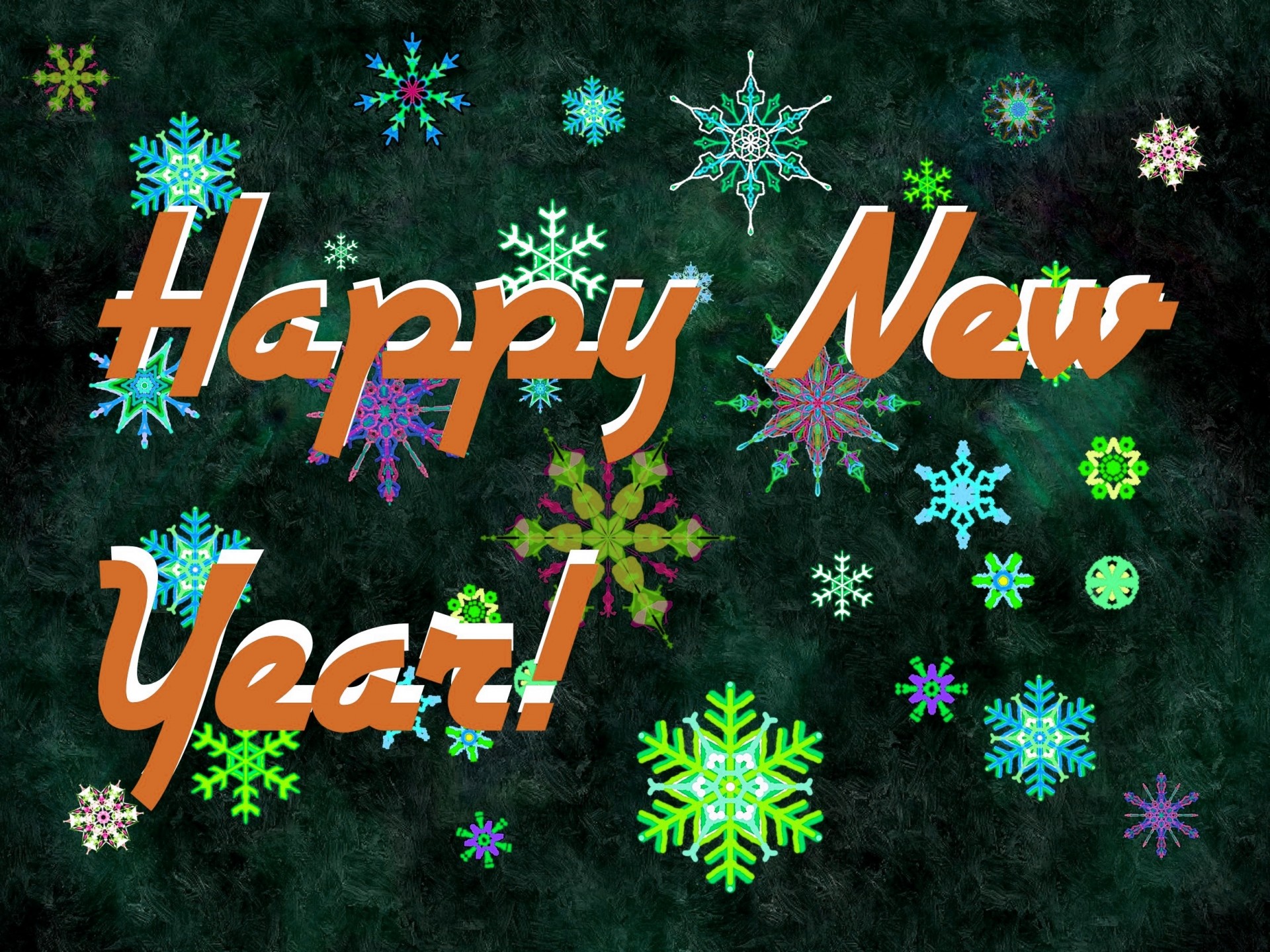 Download mobile wallpaper New Year, Holiday, Snowflake, Happy New Year for free.