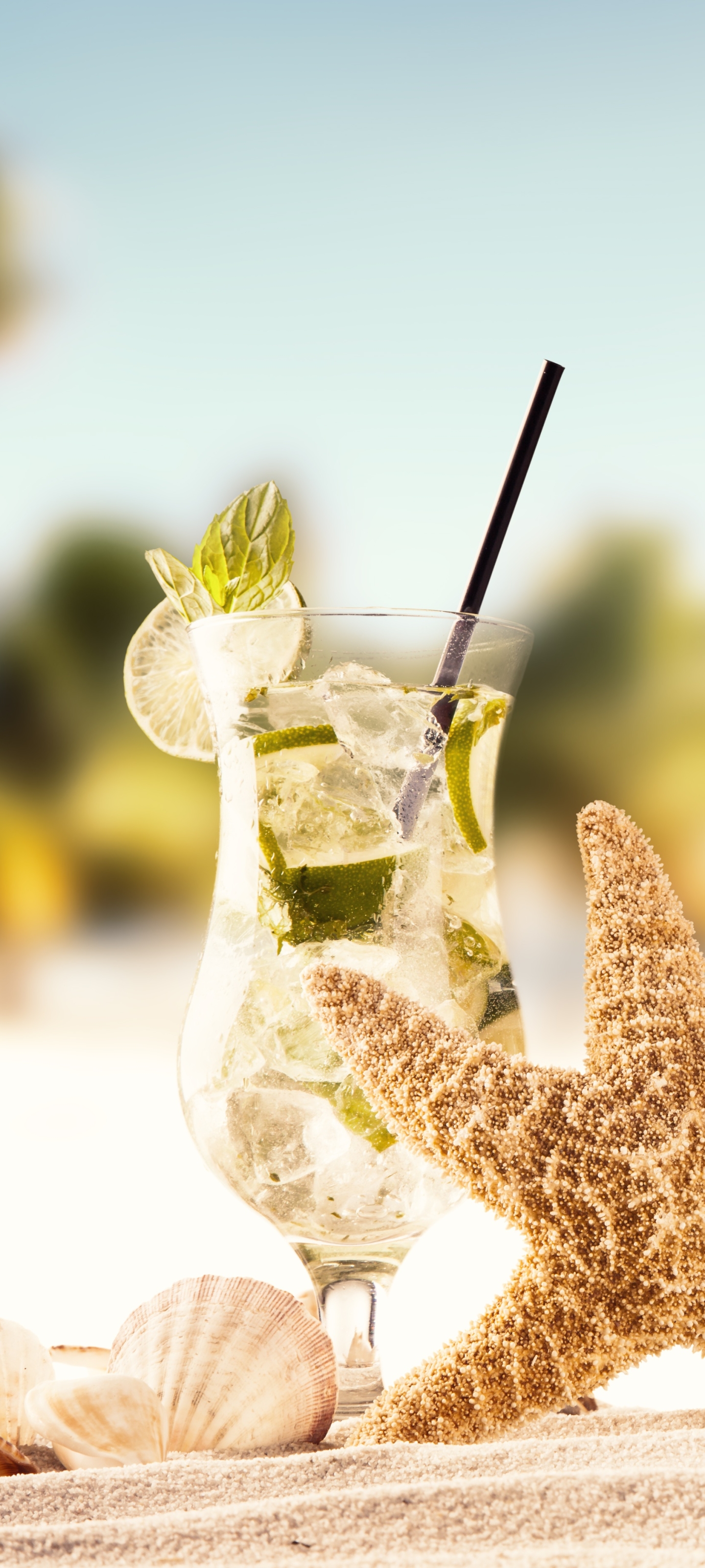 Download mobile wallpaper Food, Summer, Drink, Cocktail, Mojito for free.