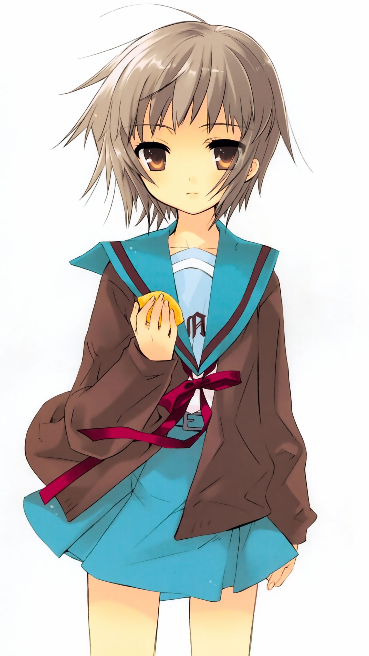 Descarga gratuita de fondo de pantalla para móvil de Animado, Suzumiya Haruhi No Yūutsu, Yuki Nagato.