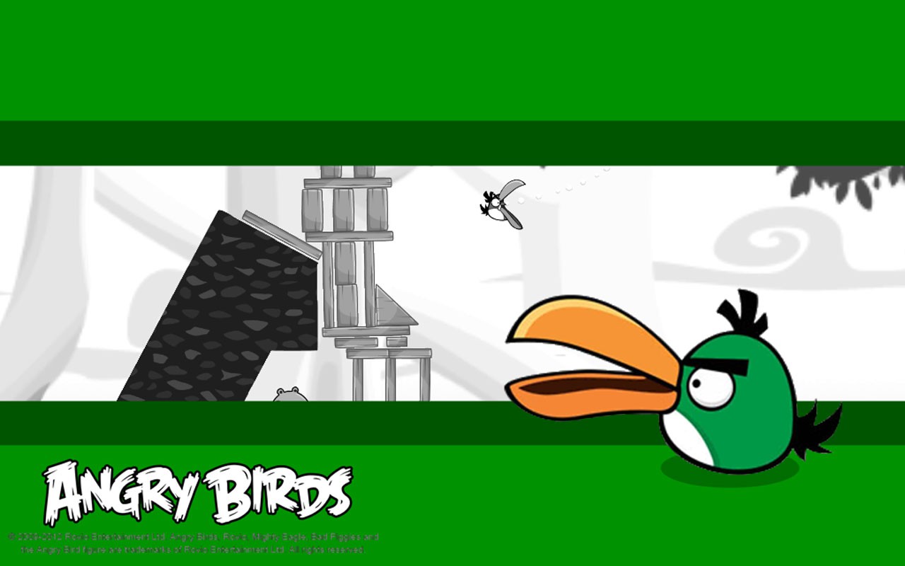 Скачать картинку Видеоигры, Разгневанные Птички в телефон бесплатно.