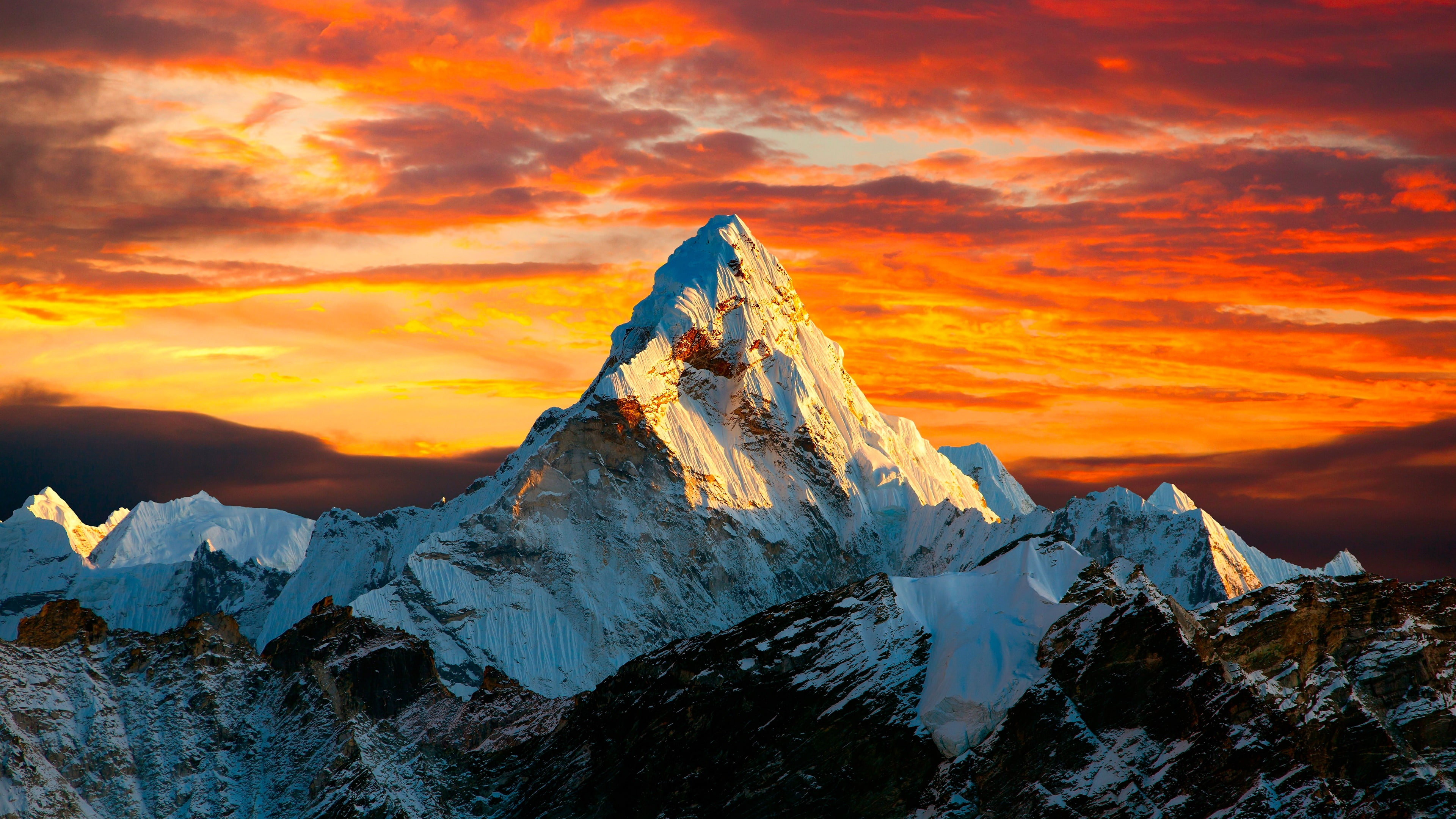 1510738 descargar imagen tierra/naturaleza, himalaya, montaña, puesta de sol: fondos de pantalla y protectores de pantalla gratis