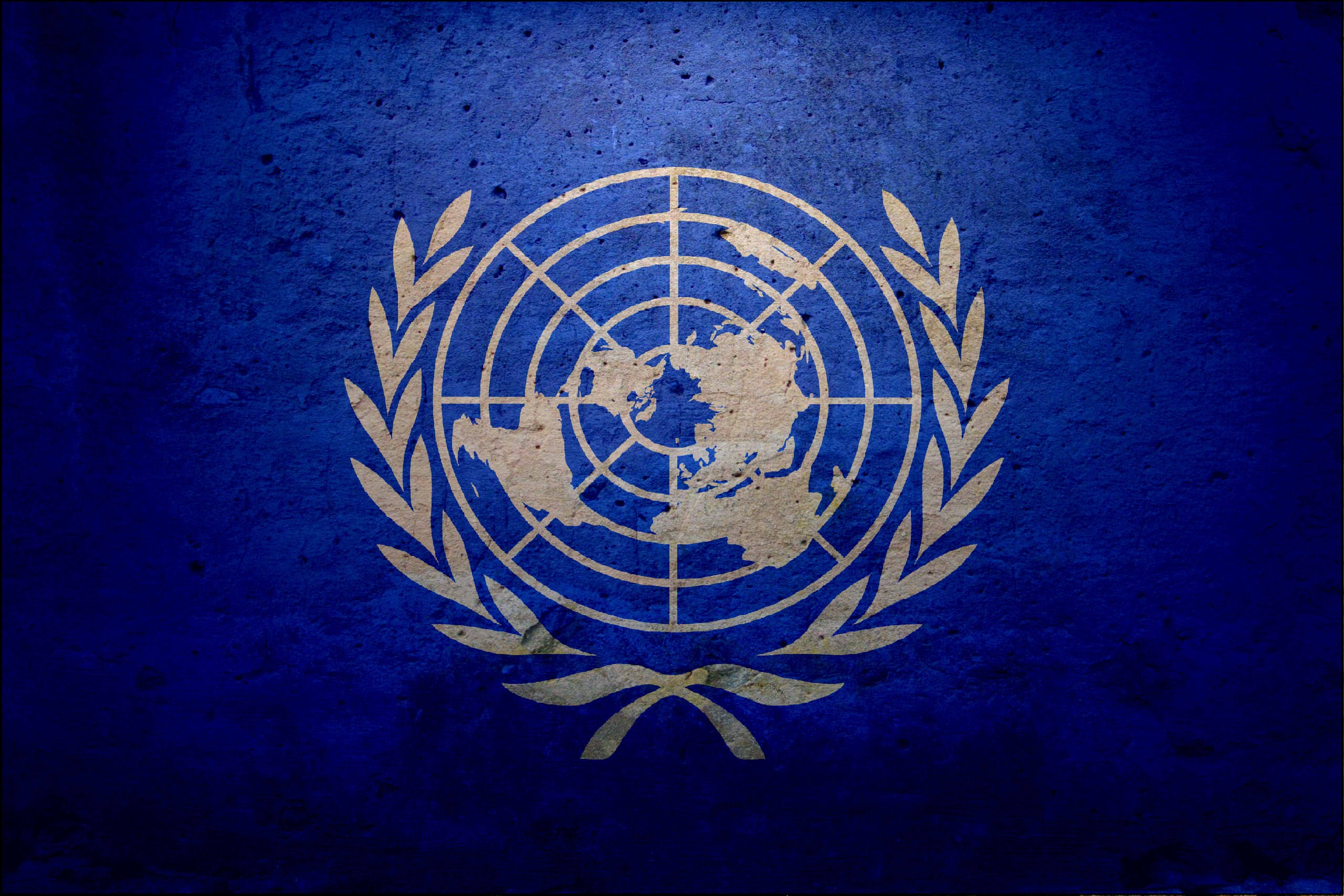 Популярные заставки и фоны Флаг Организации Объединенных Наций на компьютер