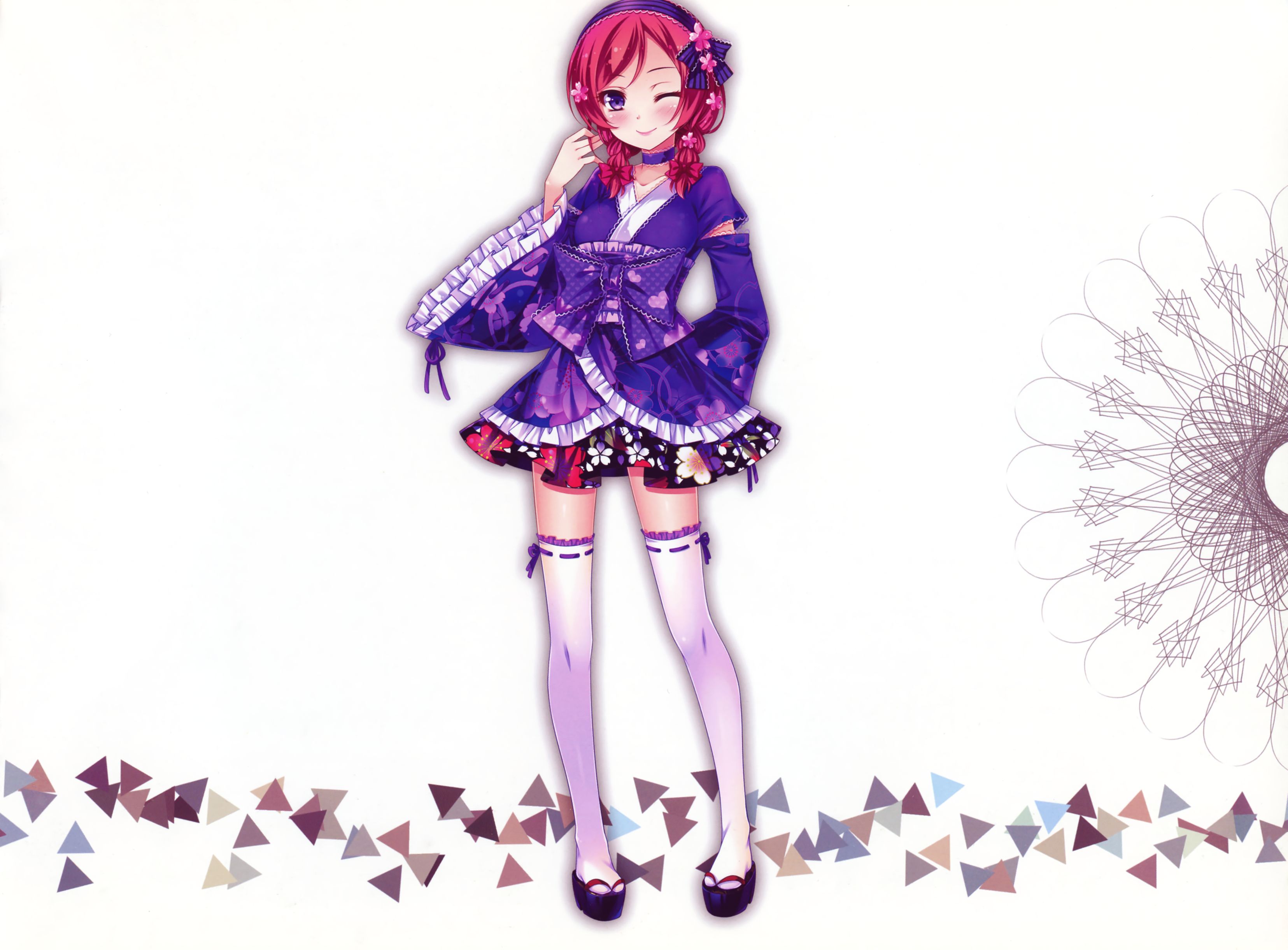 Laden Sie das Animes, Maki Nishikino, Liebesleben!-Bild kostenlos auf Ihren PC-Desktop herunter