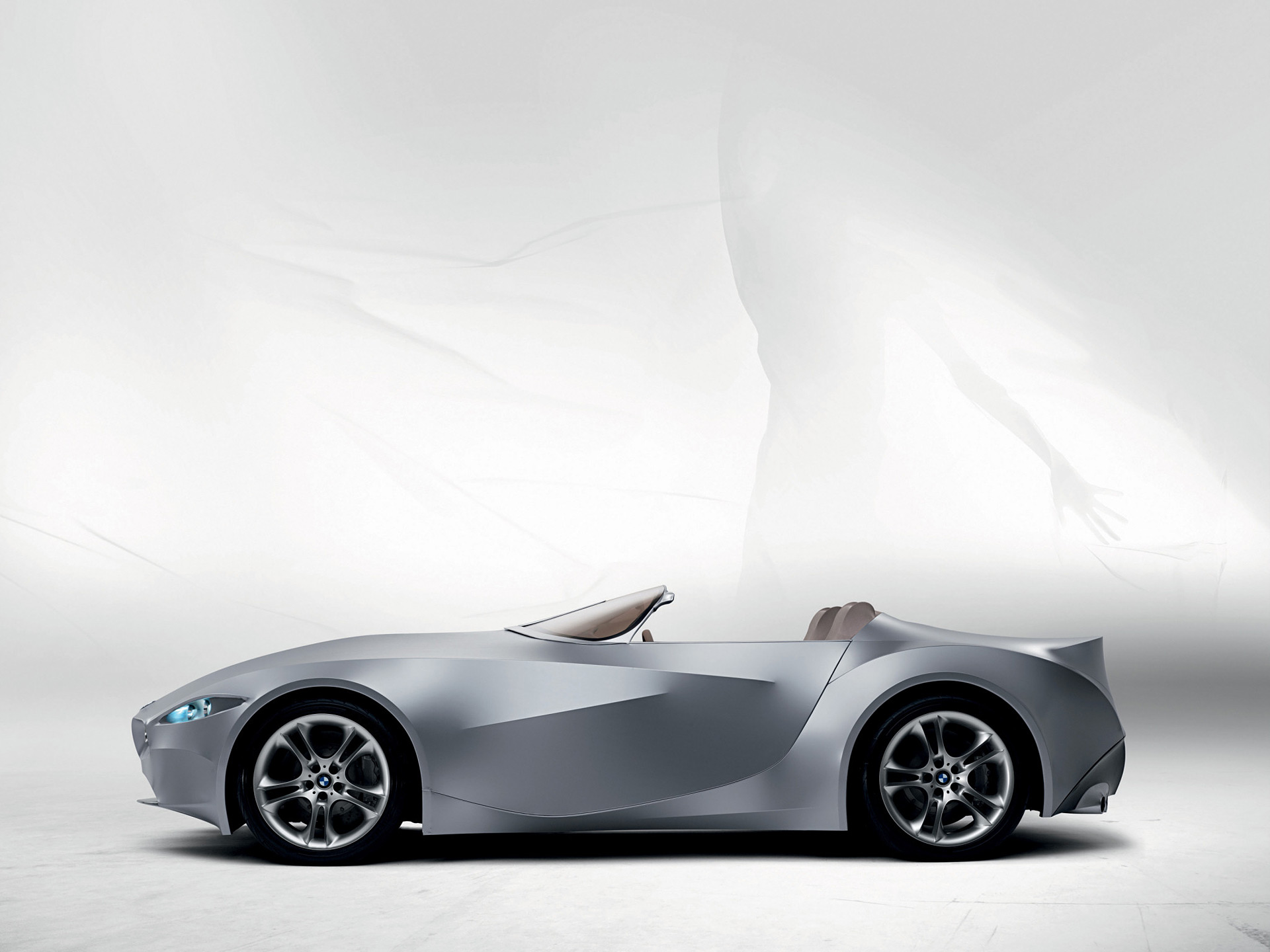 vehicles, bmw gina light visionary model concept, car, concept car, silver car, bmw for Windows