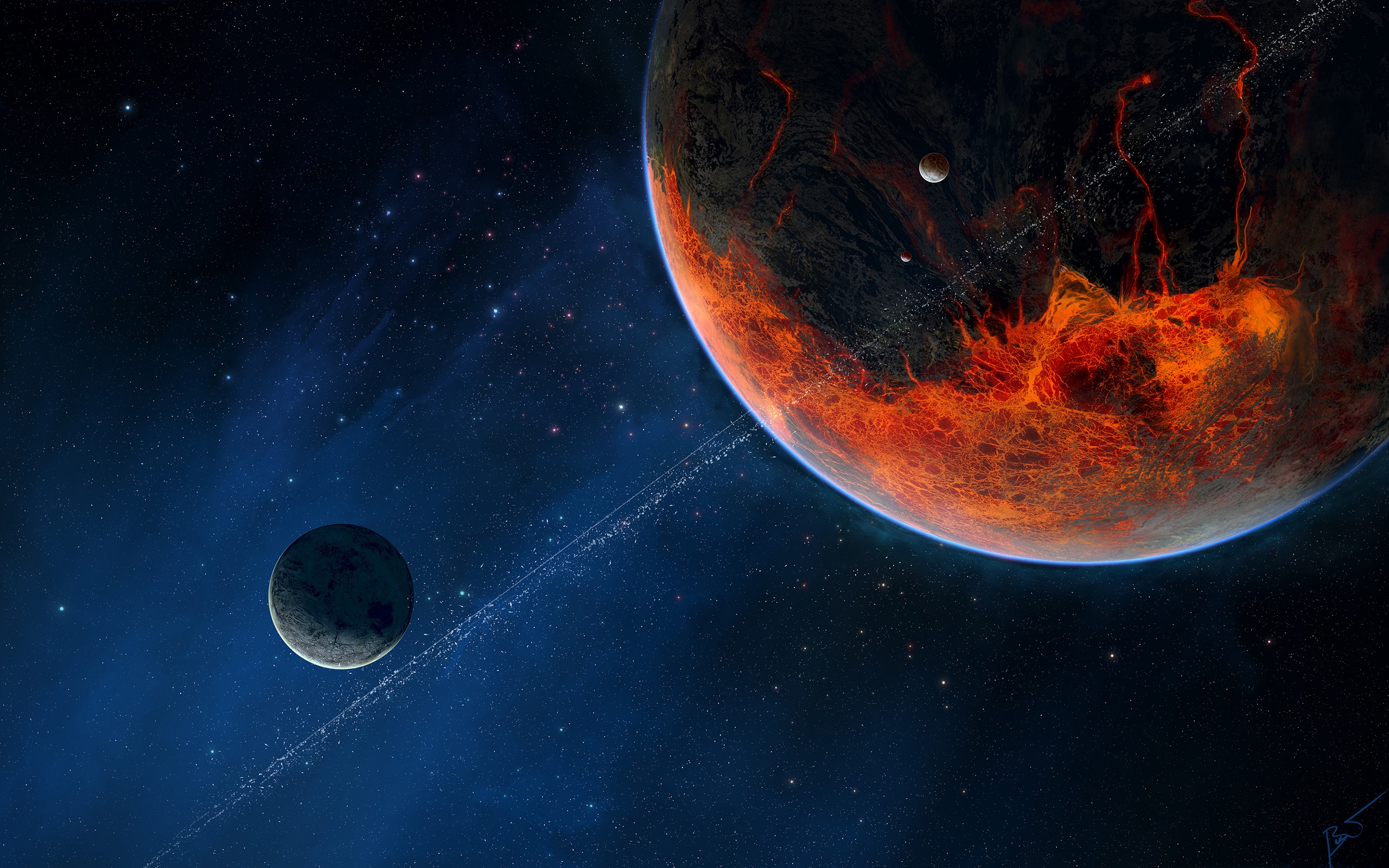 Laden Sie das Planet, Science Fiction, Weltraum-Bild kostenlos auf Ihren PC-Desktop herunter