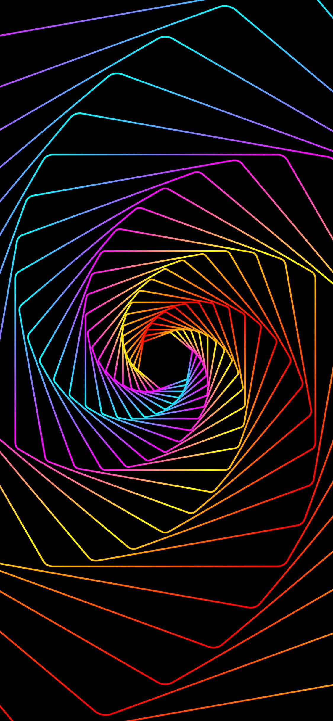 Download mobile wallpaper Abstract, Lines, Fractal, Colors, Gradient for free.