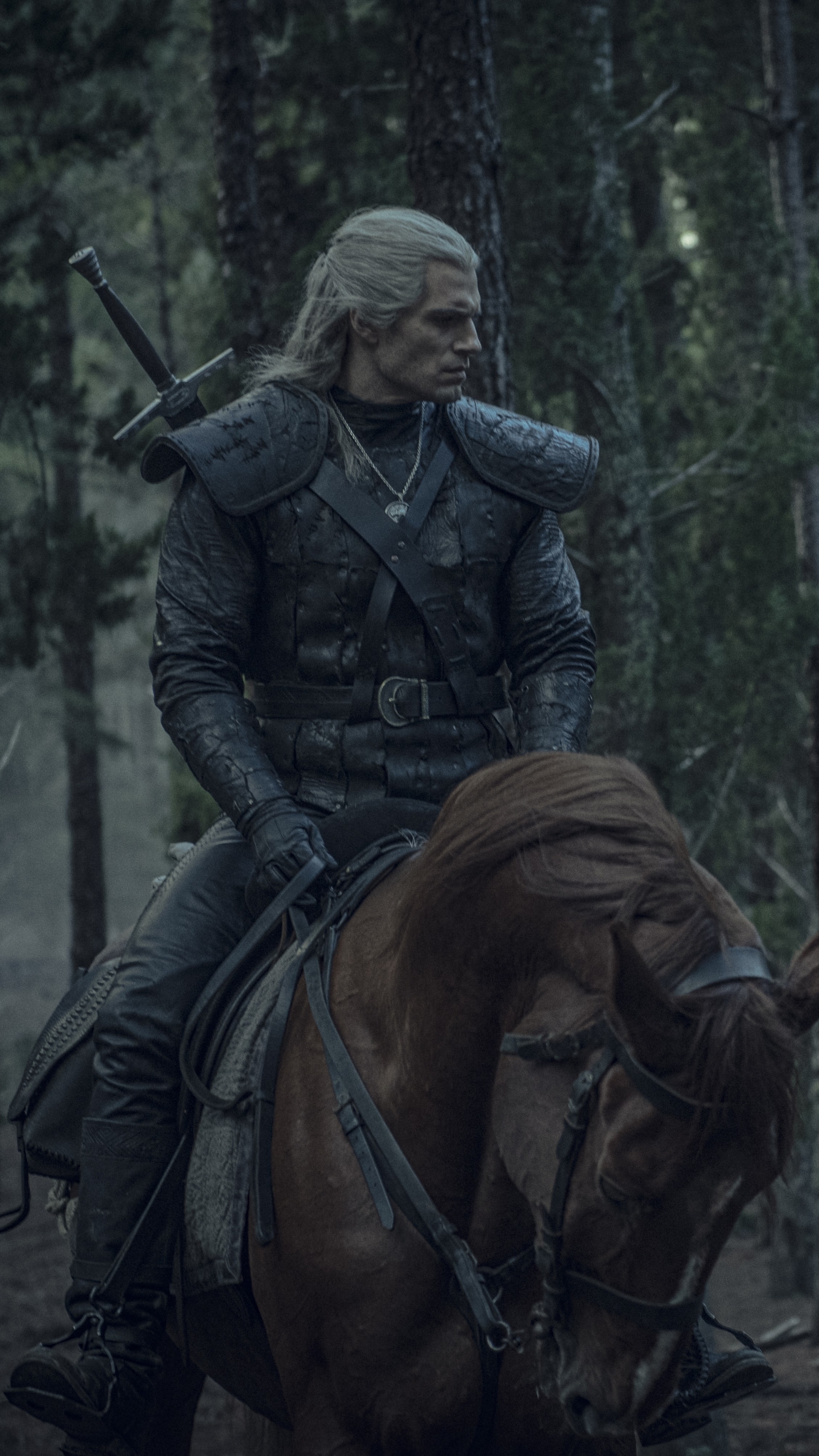 Descarga gratuita de fondo de pantalla para móvil de Series De Televisión, El Brujo, Geralt De Rivia, Henry Cavill, The Witcher.