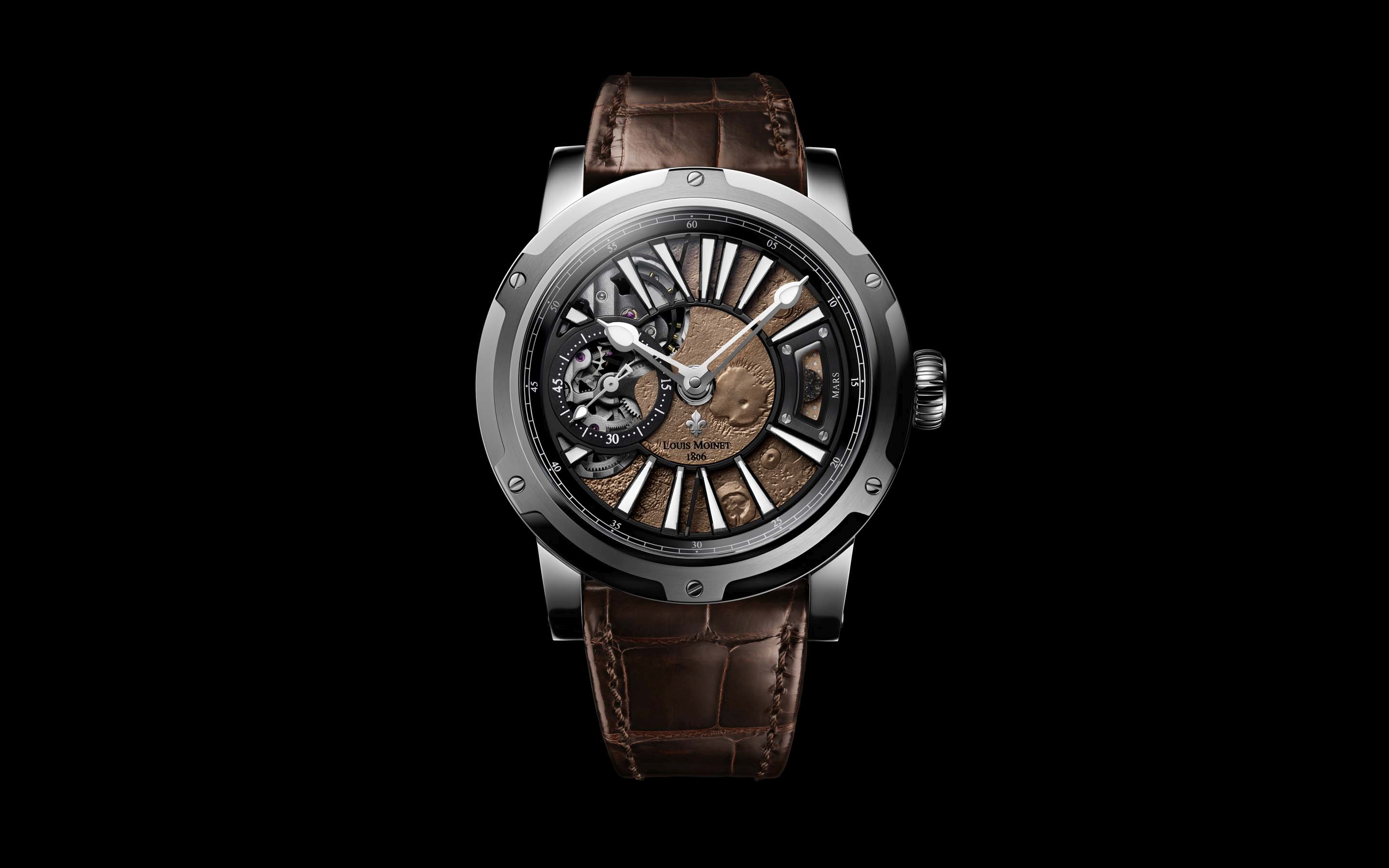Download mobile wallpaper Watch, Man Made, Louis Moinet for free.