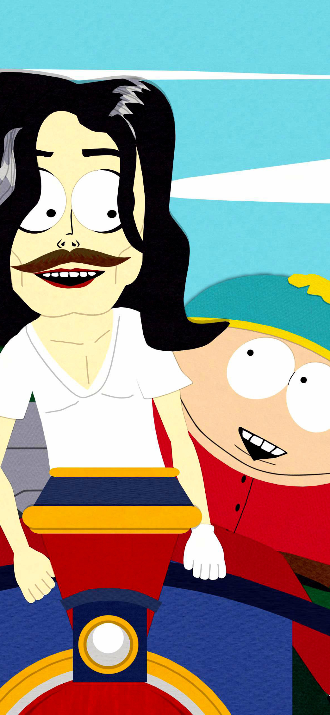 Handy-Wallpaper South Park, Fernsehserien, Eric Cartmann kostenlos herunterladen.
