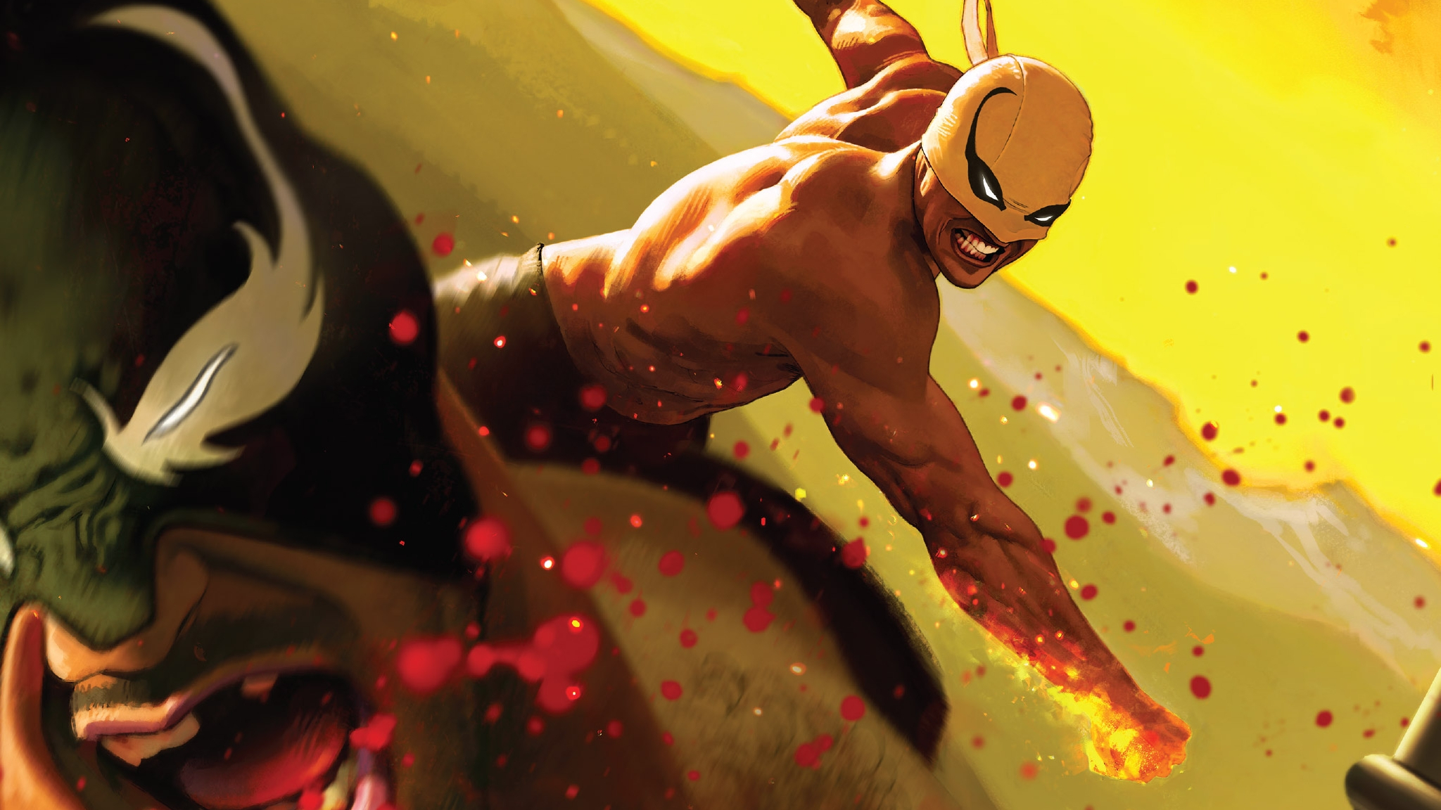 Download mobile wallpaper Comics, Iron Fist for free.