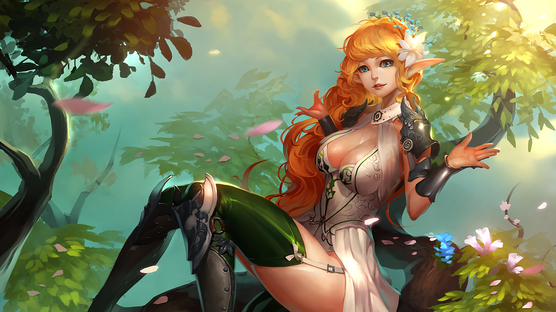 Free download wallpaper Fantasy, Elf on your PC desktop