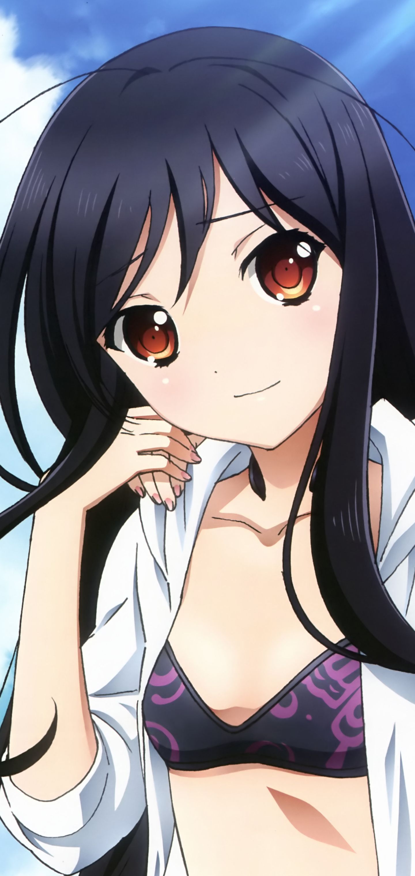 Handy-Wallpaper Animes, Kuroyukihime (Accel World), Accel World kostenlos herunterladen.