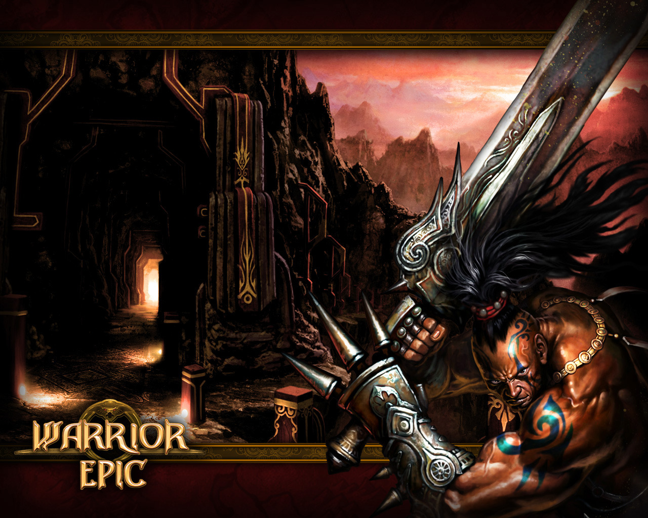 video game, warrior epic