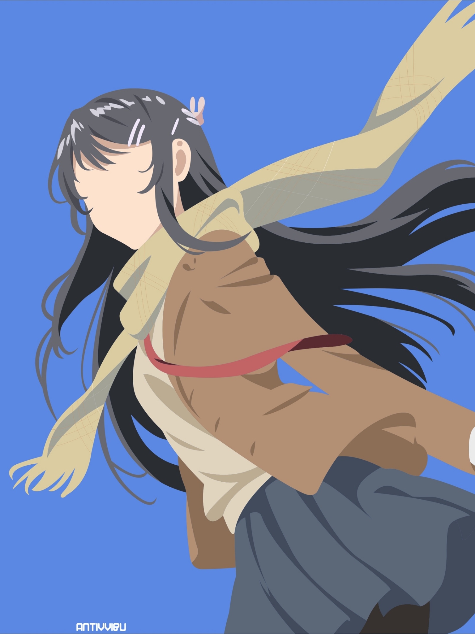 Baixar papel de parede para celular de Anime, Mai Sakurajima, Rascal Does Not Dream Of Bunny Girl Senpai gratuito.