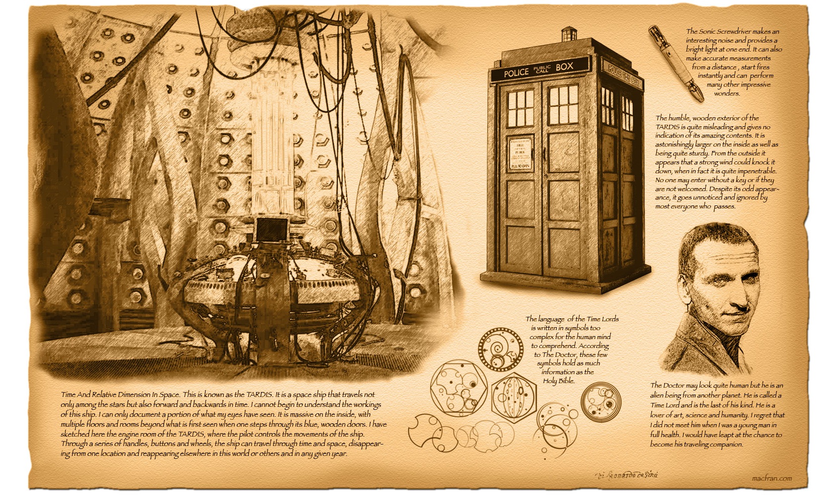Handy-Wallpaper Doctor Who, Comics kostenlos herunterladen.