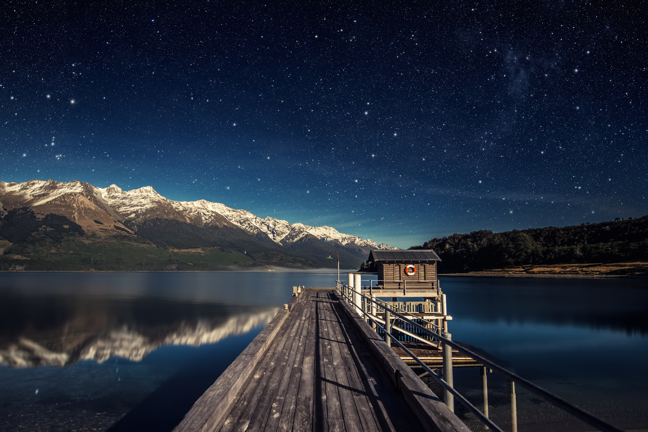 Descarga gratuita de fondo de pantalla para móvil de Muelle, Fotografía, Reflejo.