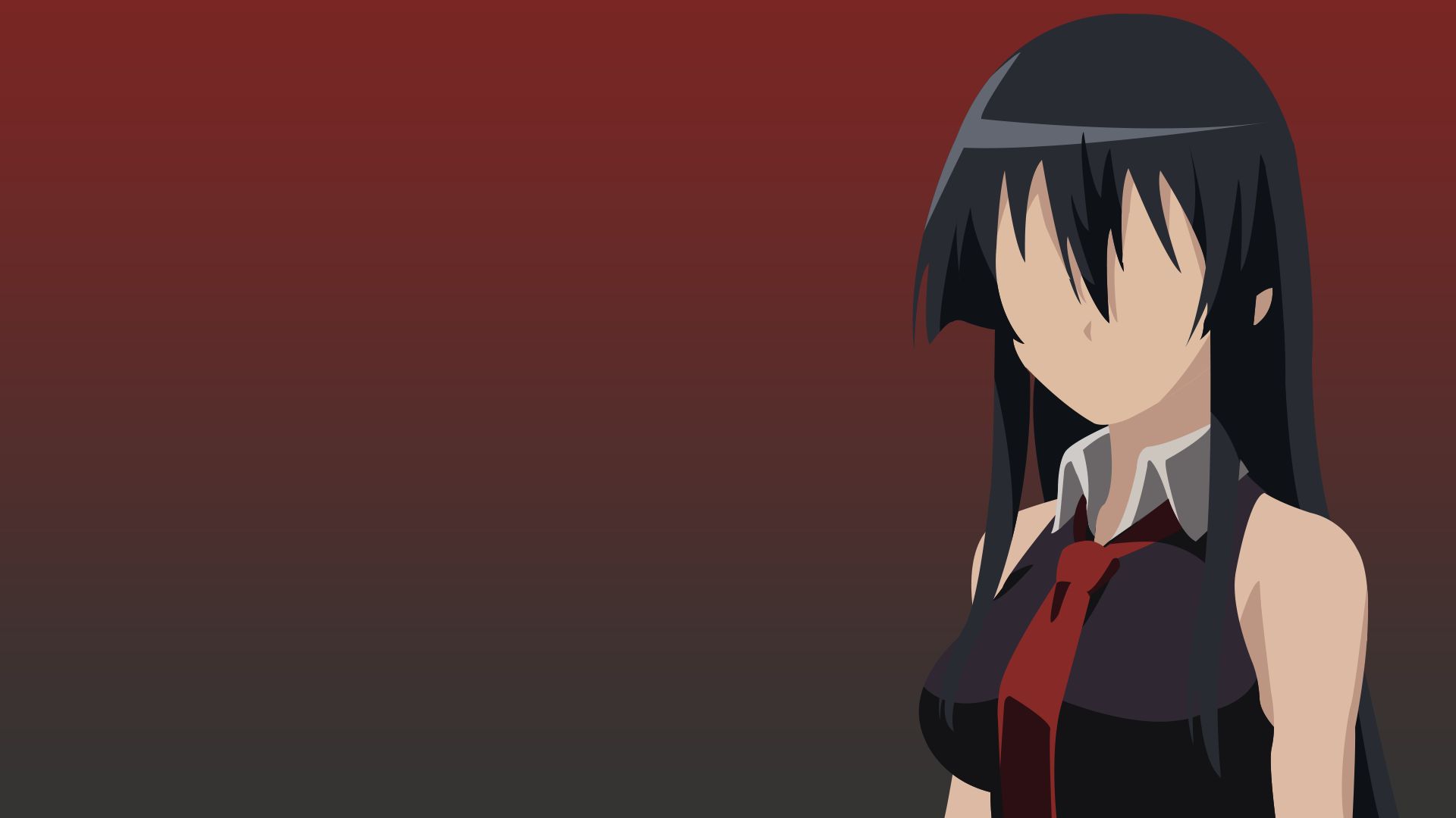 Laden Sie das Minimalistisch, Animes, Akame (Akame Ga Kill!), Akame Ga Kill: Schwerter Der Assassinen-Bild kostenlos auf Ihren PC-Desktop herunter
