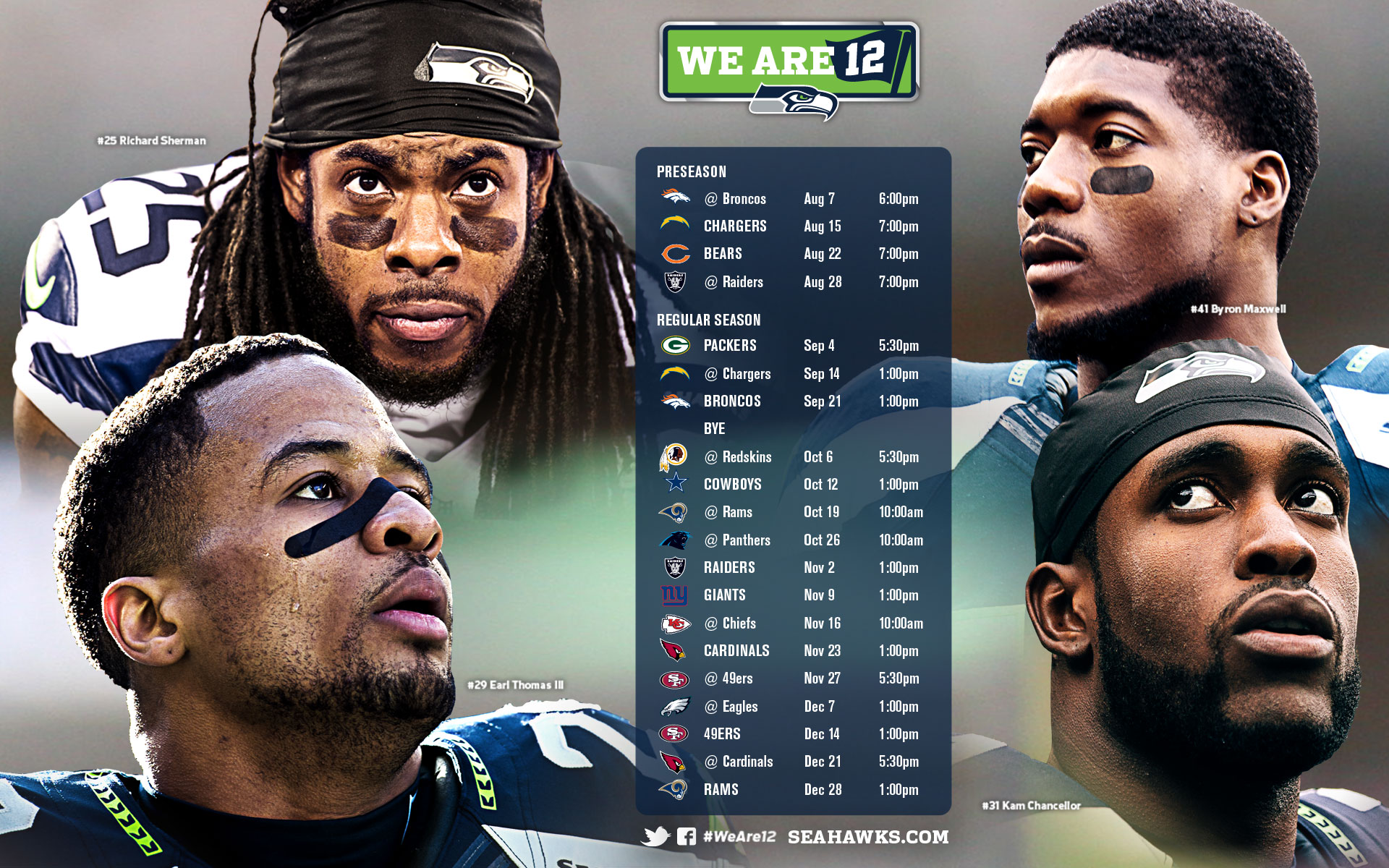 Laden Sie das Sport, Fußball, Seattle Seahawks-Bild kostenlos auf Ihren PC-Desktop herunter