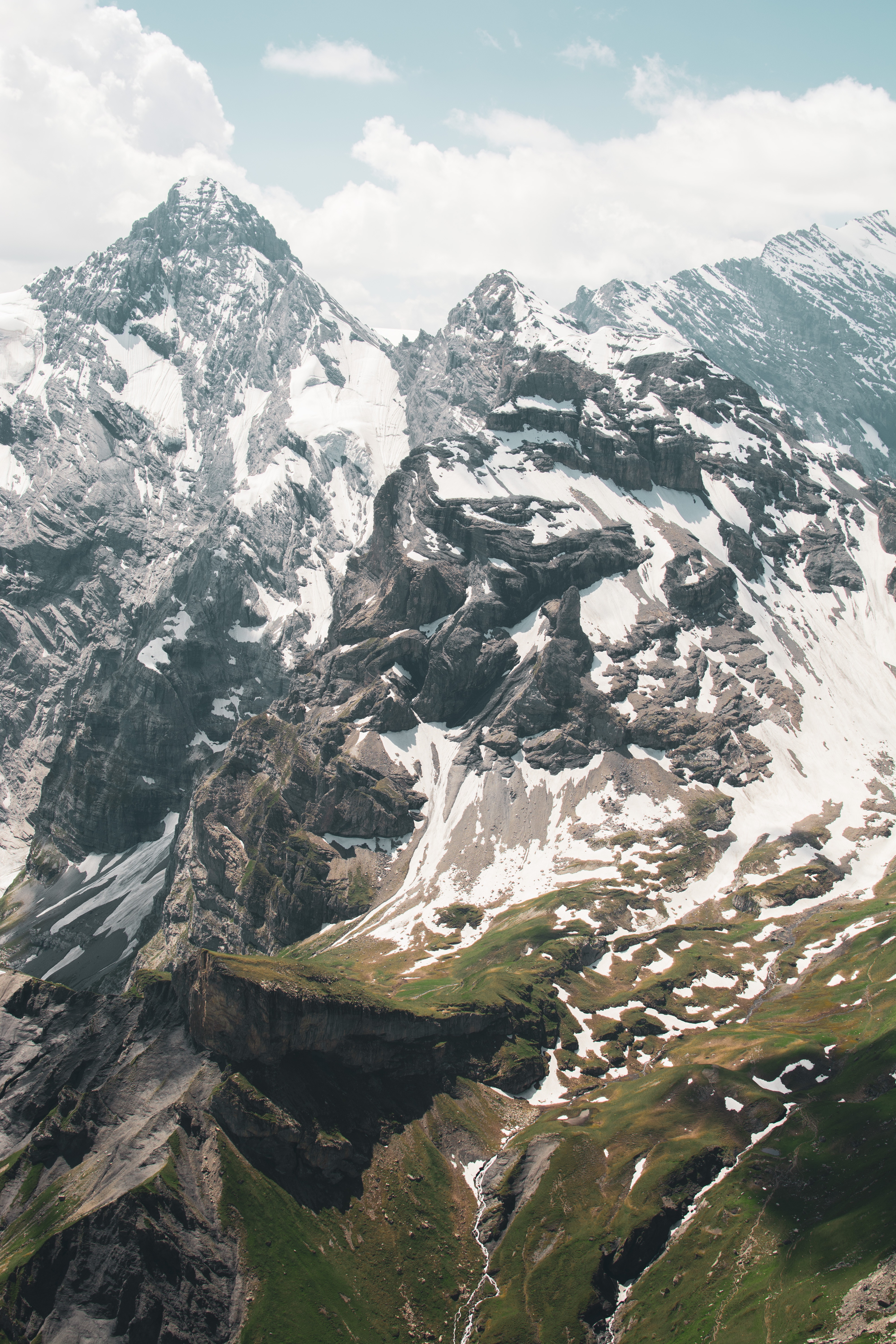 Baixe gratuitamente a imagem Natureza, Montanhas, Vértice, Tops, Suíça, Paisagem na área de trabalho do seu PC