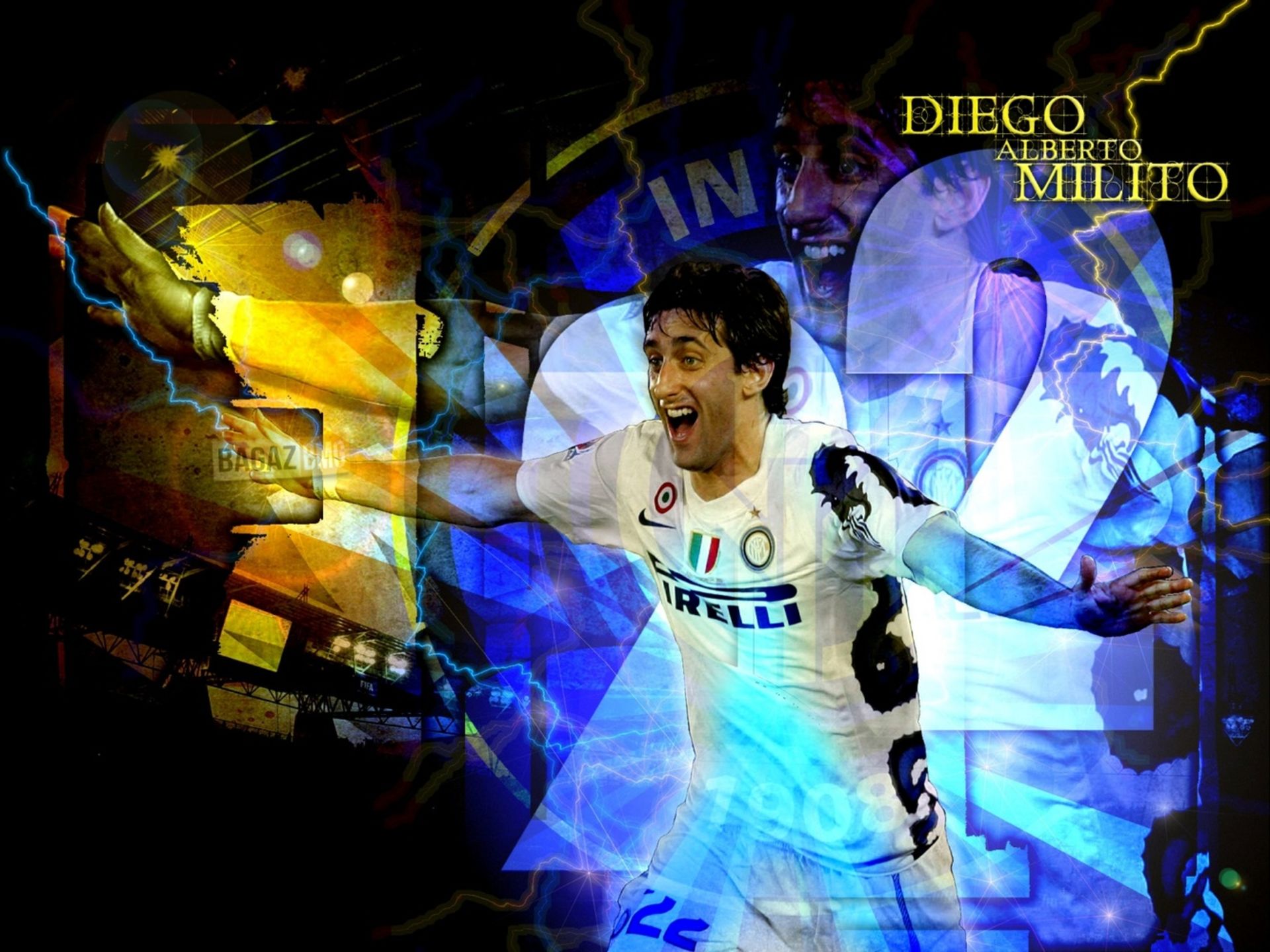Baixe gratuitamente a imagem Esportes, Futebol, Inter De Milão, Diego Milito na área de trabalho do seu PC