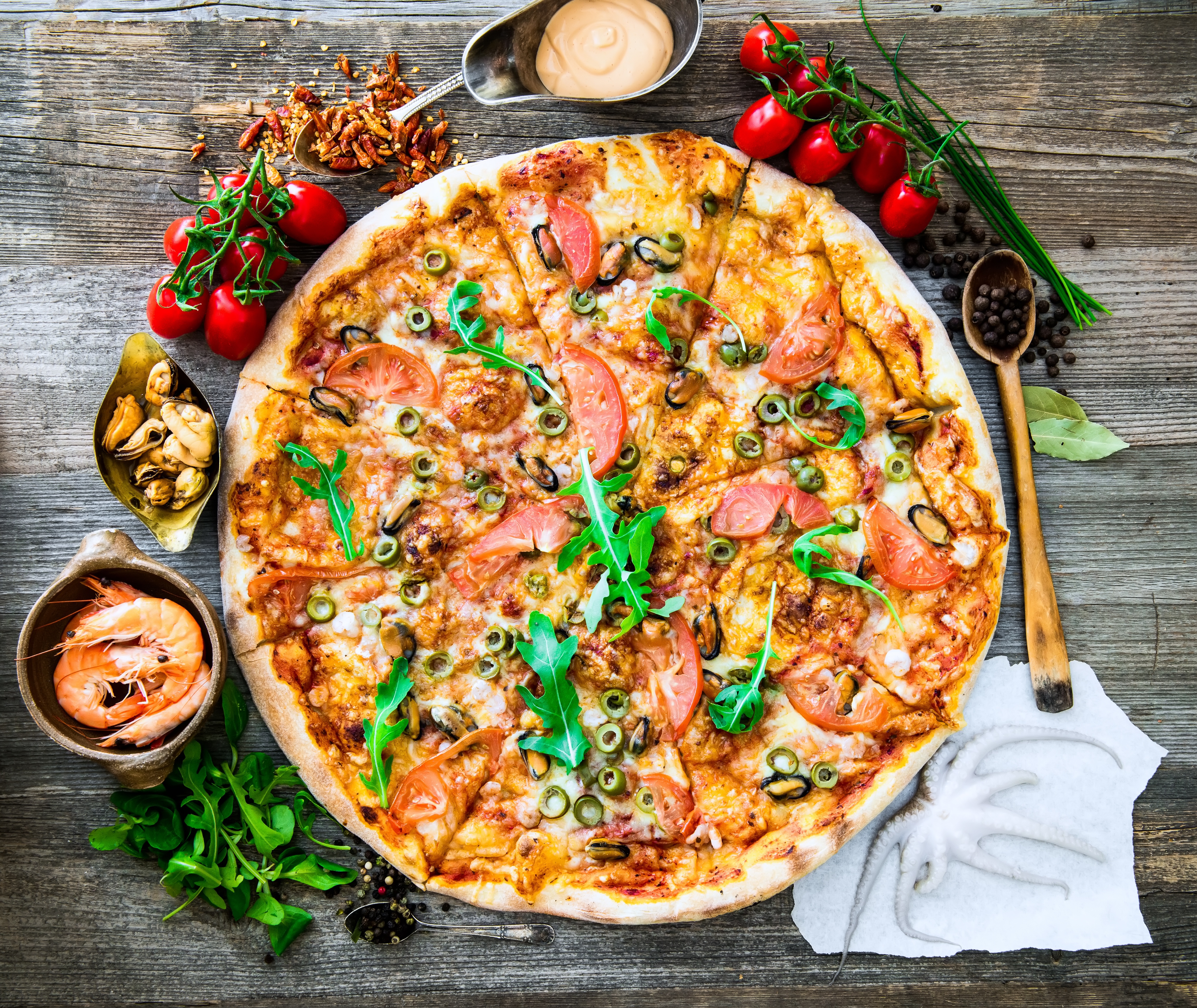 Download mobile wallpaper Food, Pizza, Still Life for free.