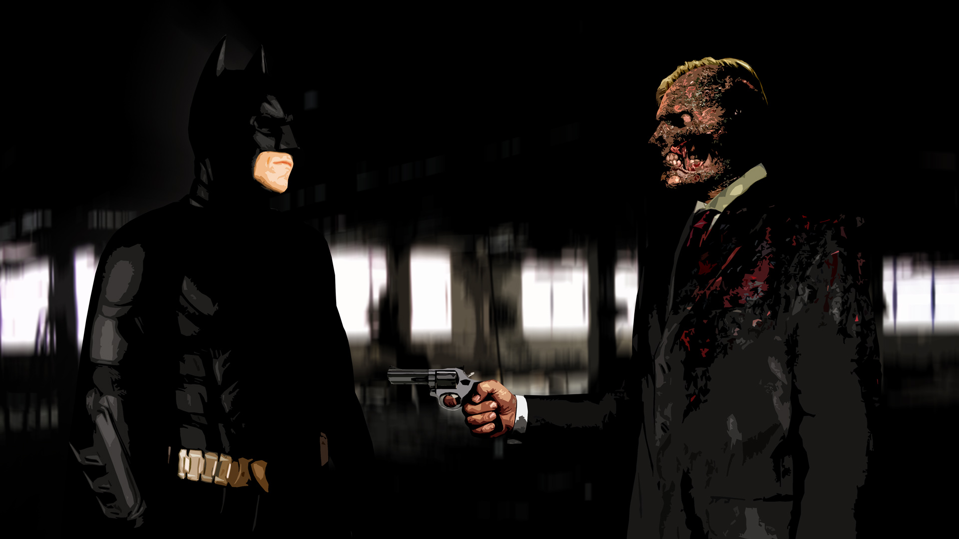 Handy-Wallpaper Filme, The Batman, The Dark Knight kostenlos herunterladen.