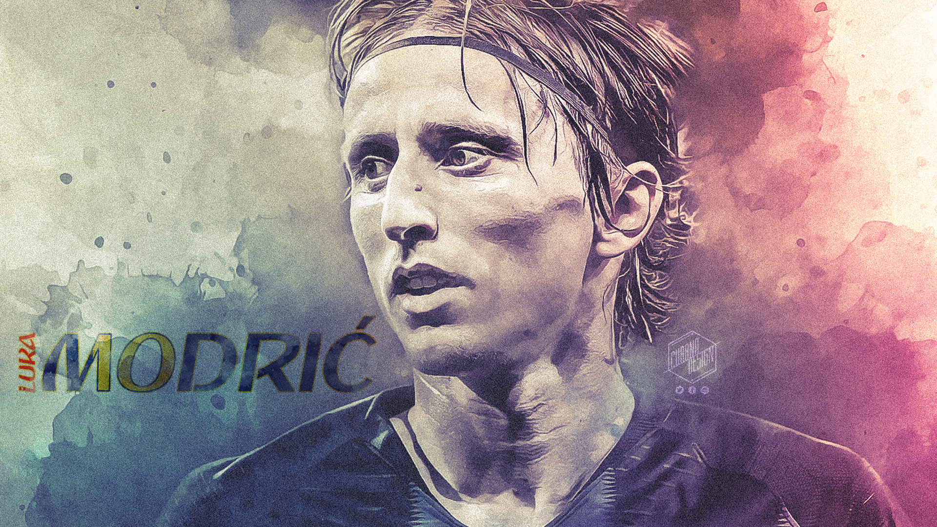 Download mobile wallpaper Sports, Soccer, Real Madrid C F, Croatian, Luka Modrić for free.
