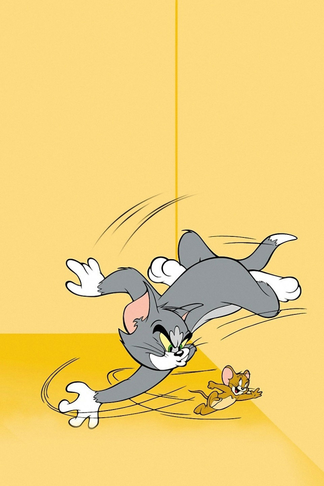 Handy-Wallpaper Tom Und Jerry, Fernsehserien kostenlos herunterladen.