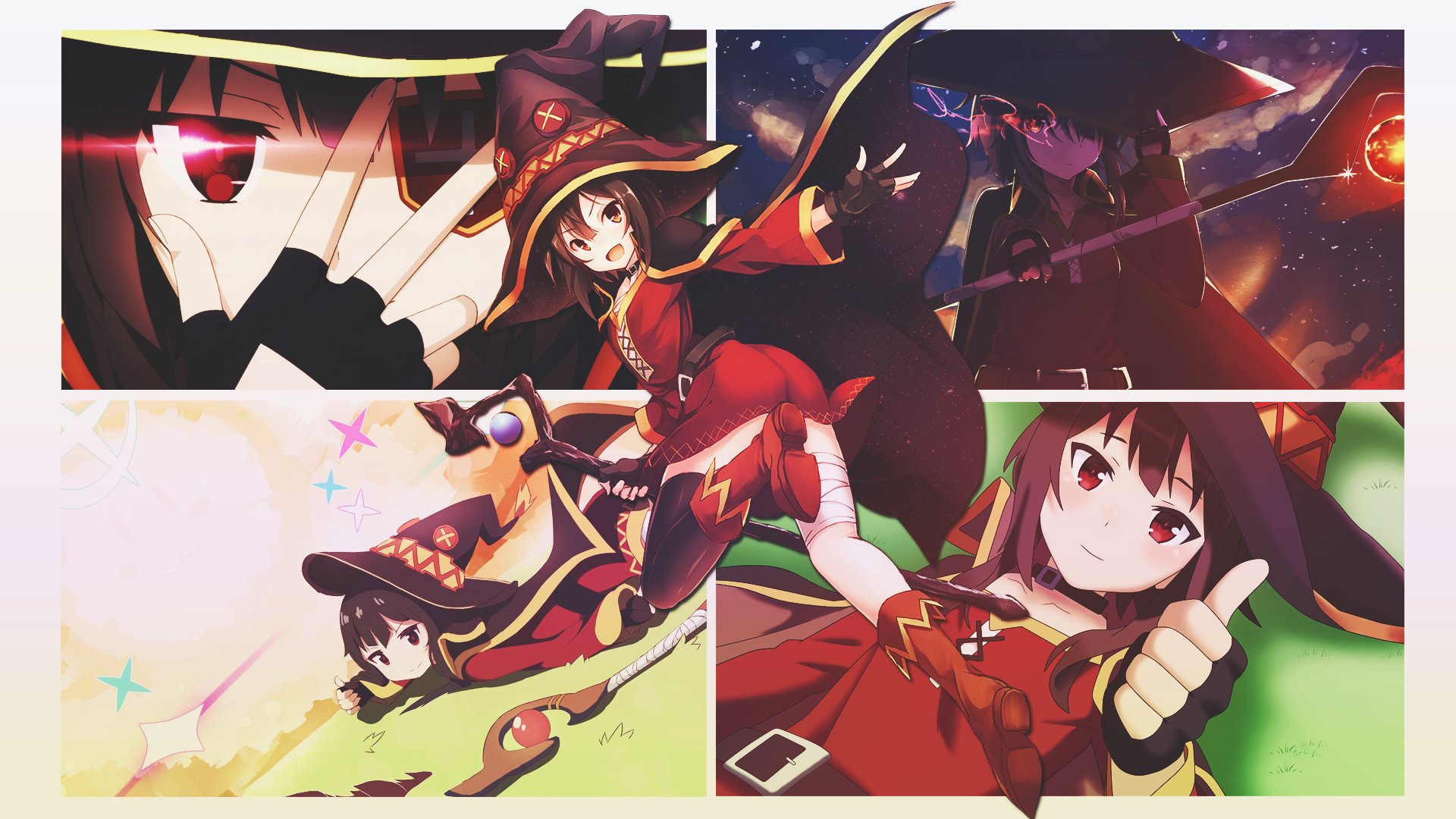 Laden Sie das Animes, Konosuba: God's Blessing On This Wonderful World!, Megumin (Konosuba)-Bild kostenlos auf Ihren PC-Desktop herunter