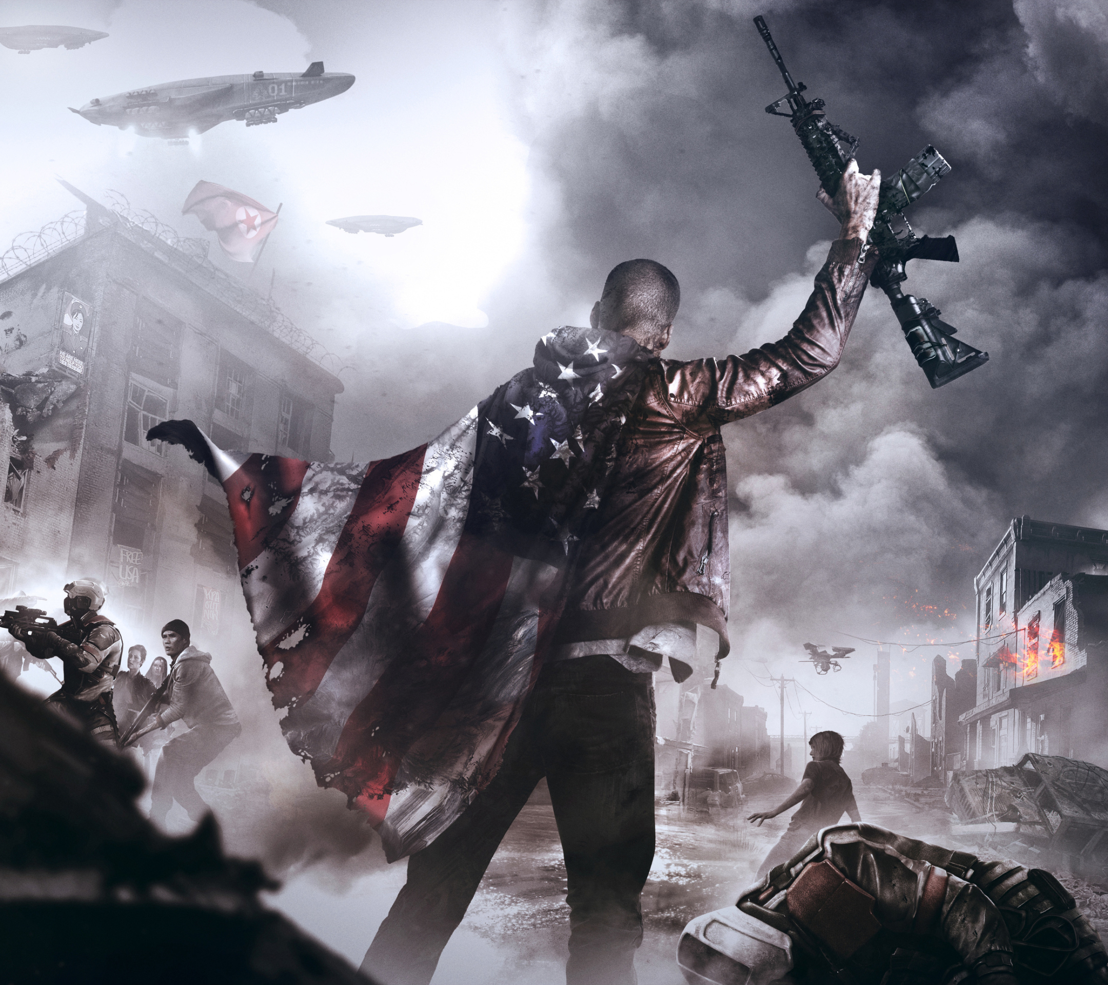 Laden Sie das Computerspiele, Homefront: The Revolution-Bild kostenlos auf Ihren PC-Desktop herunter