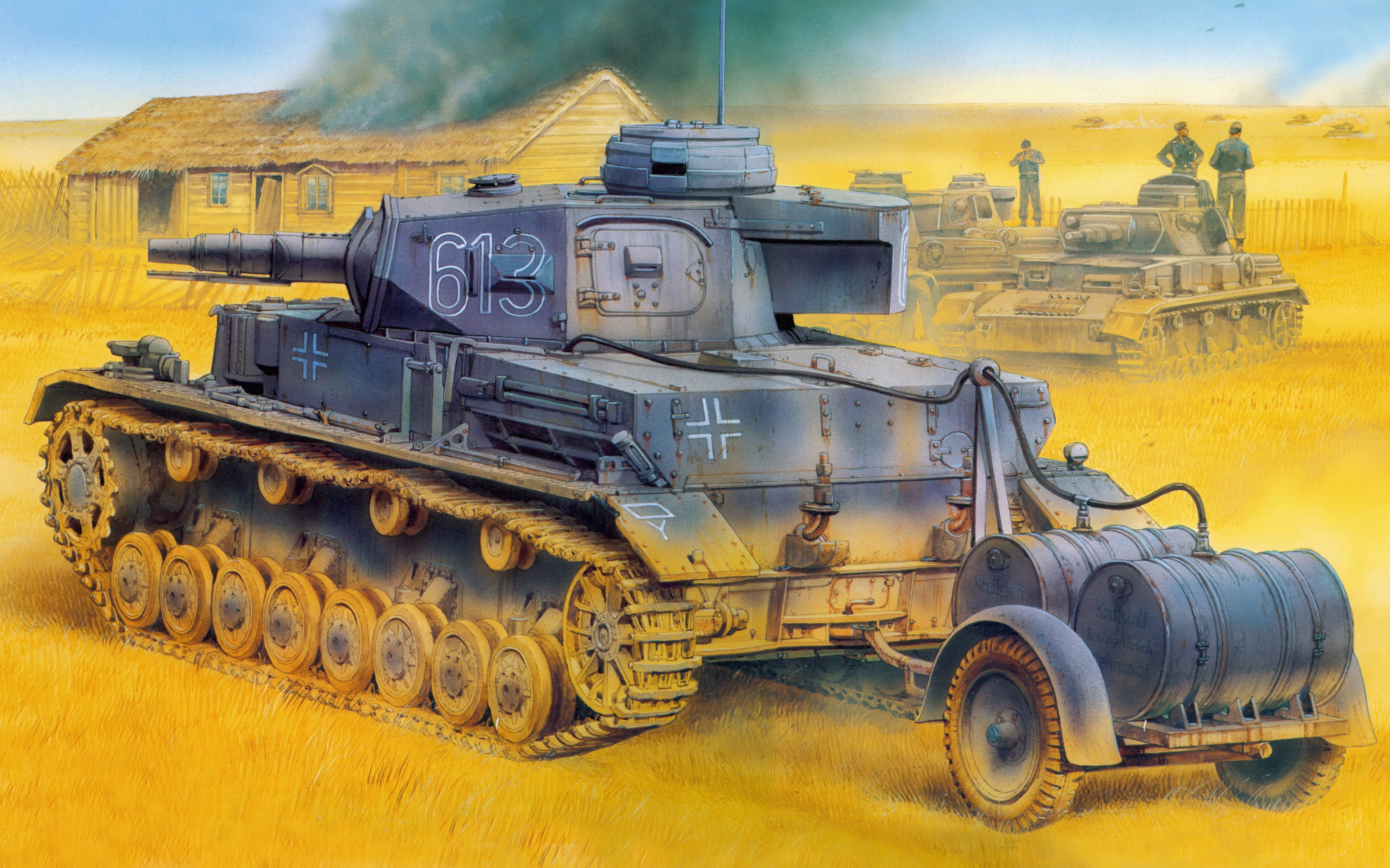 Популярні заставки і фони Panzer Iv на комп'ютер