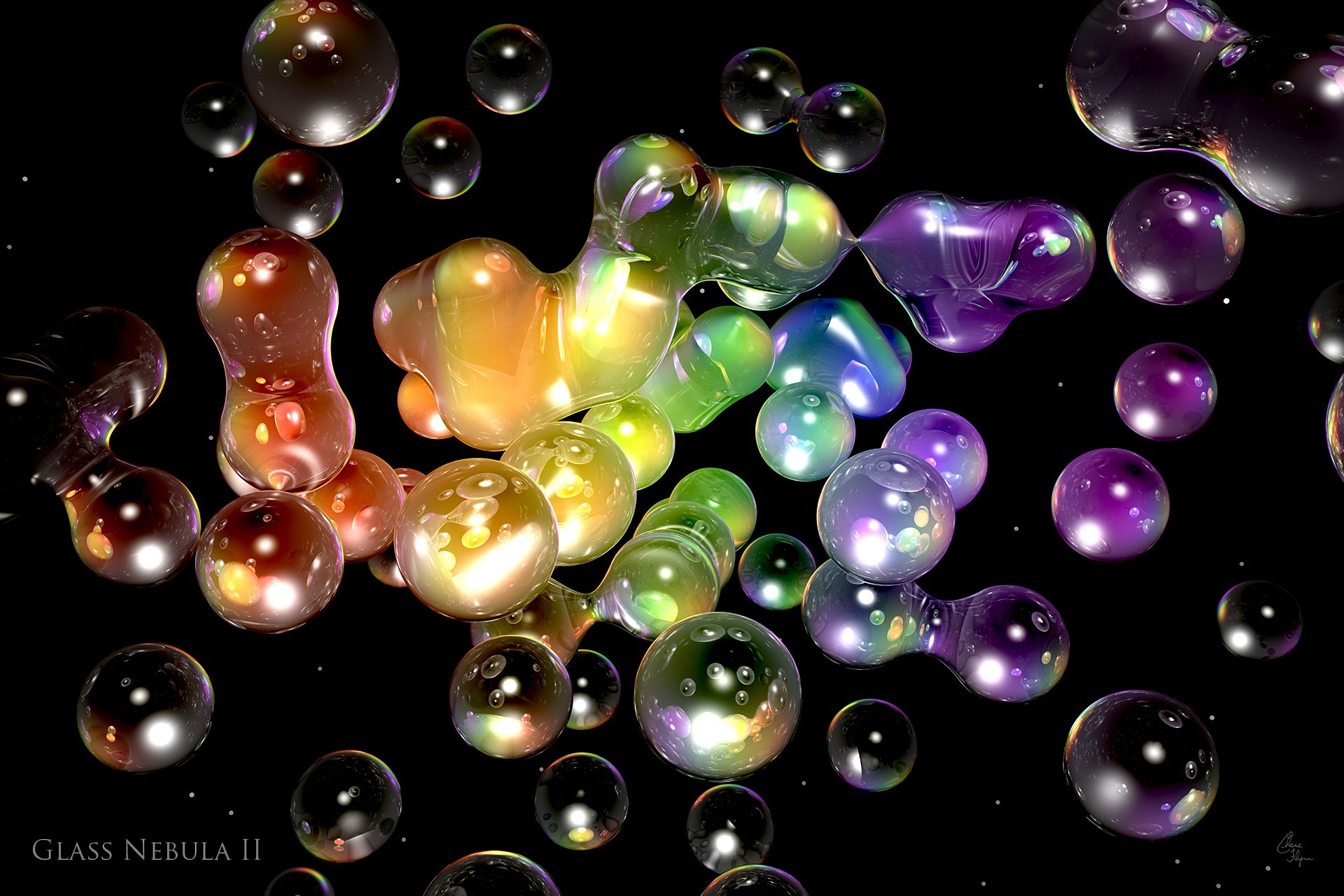 abstract, bubble