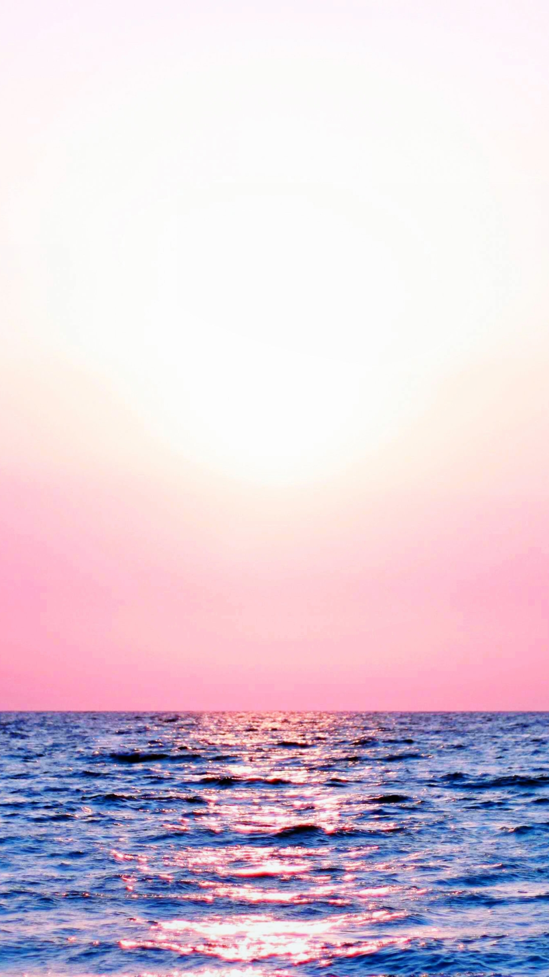 Download mobile wallpaper Sunset, Sky, Sea, Earth, Colorful, Pastel for free.