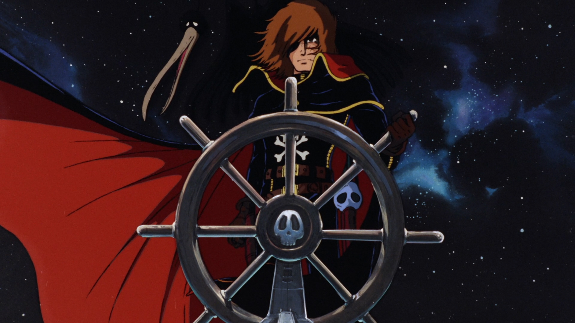 anime, captain harlock