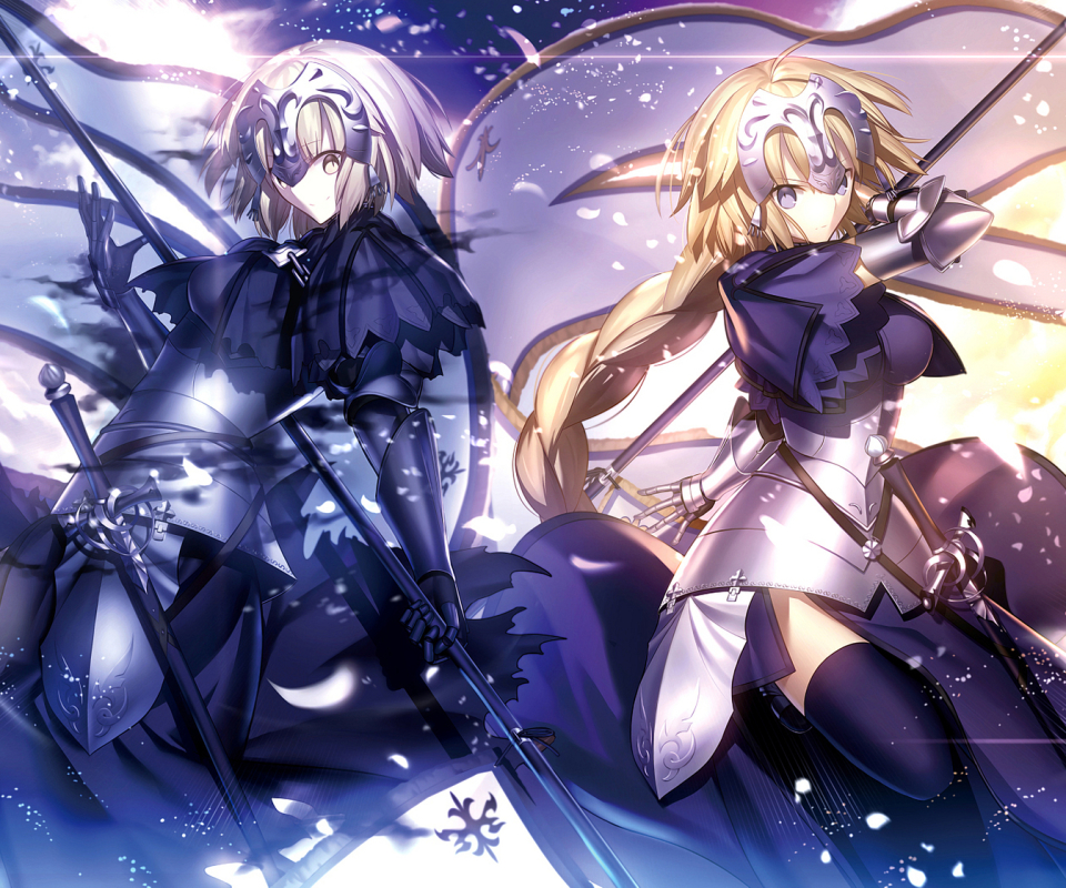Download mobile wallpaper Anime, Fate/grand Order, Jeanne D'arc (Fate Series), Jeanne D'arc Alter, Ruler (Fate/apocrypha), Avenger (Fate/grand Order), Fate Series for free.