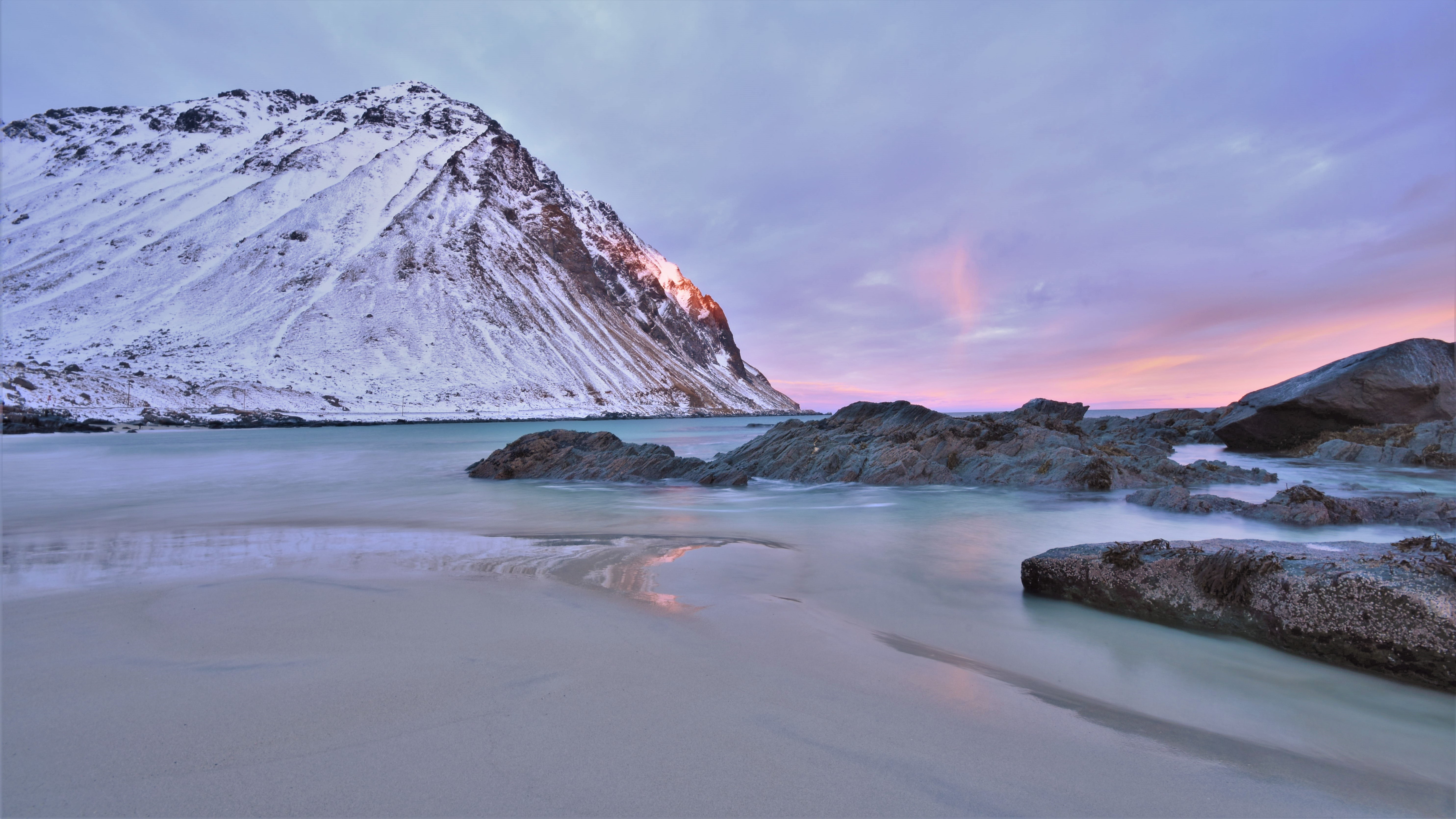 Téléchargez des papiers peints mobile Montagne, Photographie, Îles Lofoten gratuitement.
