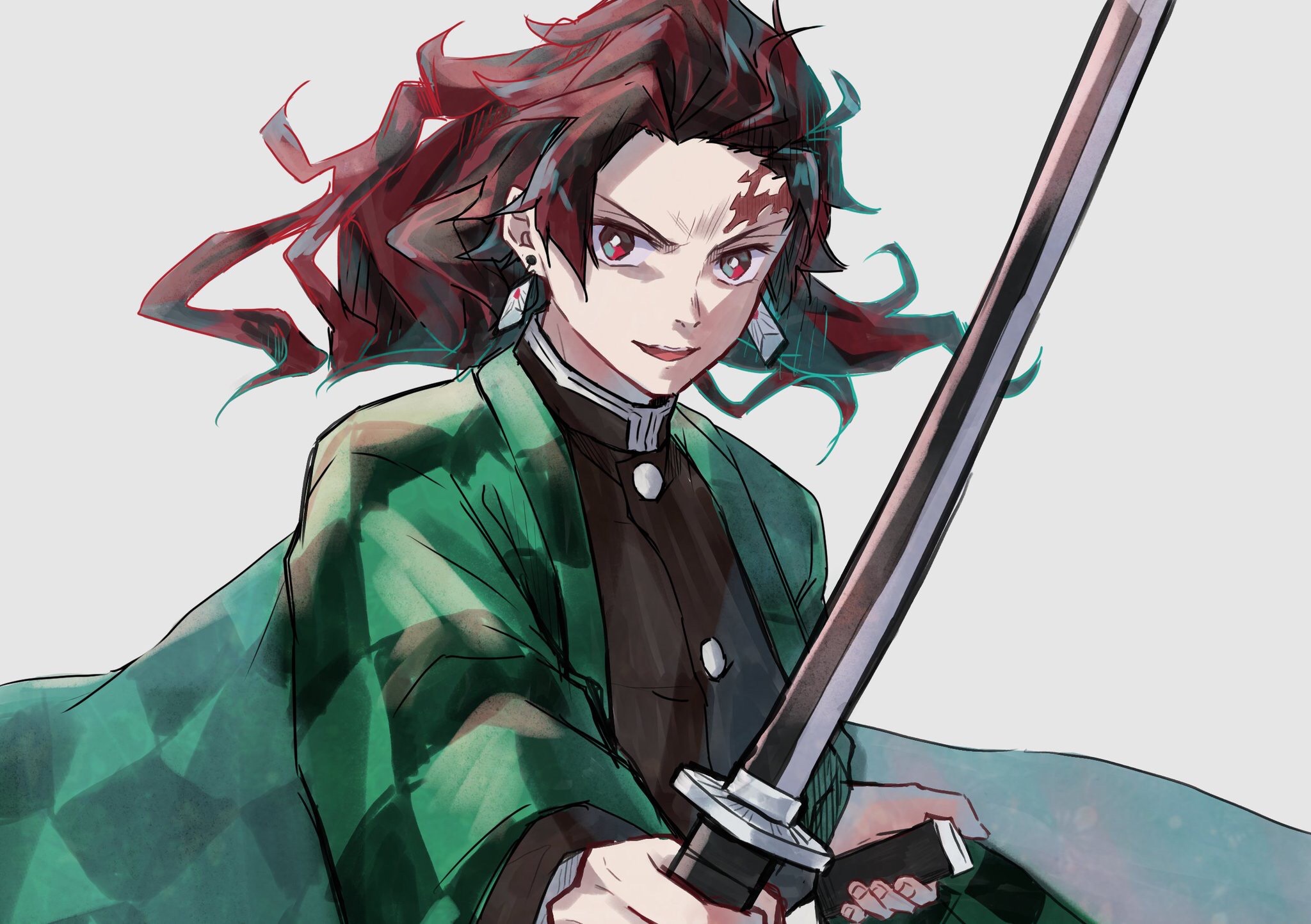 Baixe gratuitamente a imagem Anime, Demon Slayer: Kimetsu No Yaiba, Tanjiro Kamado na área de trabalho do seu PC