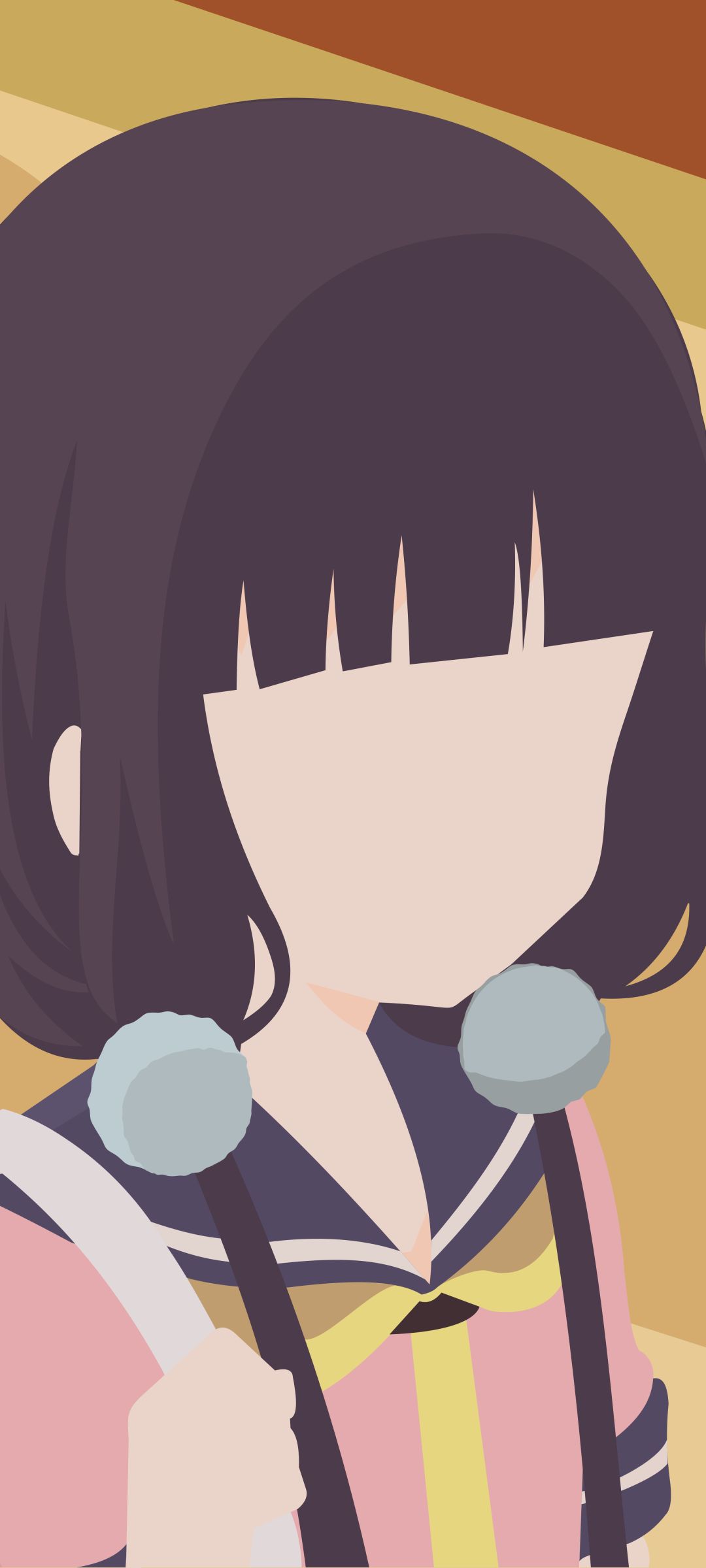 Download mobile wallpaper Anime, Minimalist, Maika Sakuranomiya, Blend S for free.