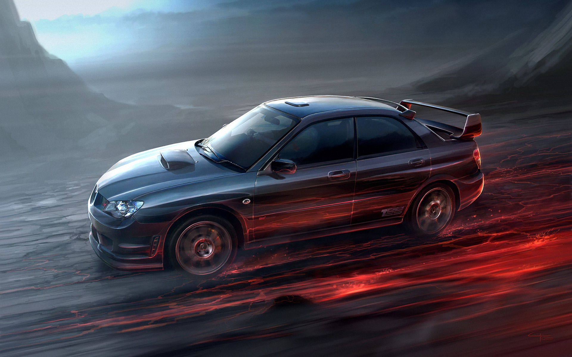 Download mobile wallpaper Subaru, Vehicles, Tuned for free.