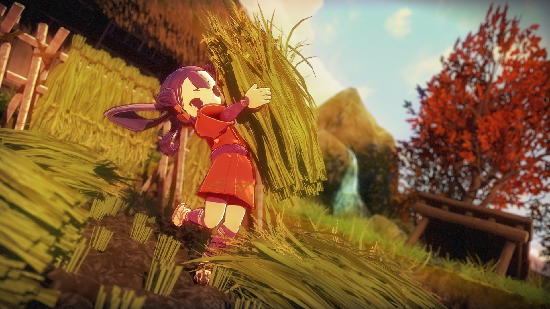 video game, sakuna: of rice and ruin