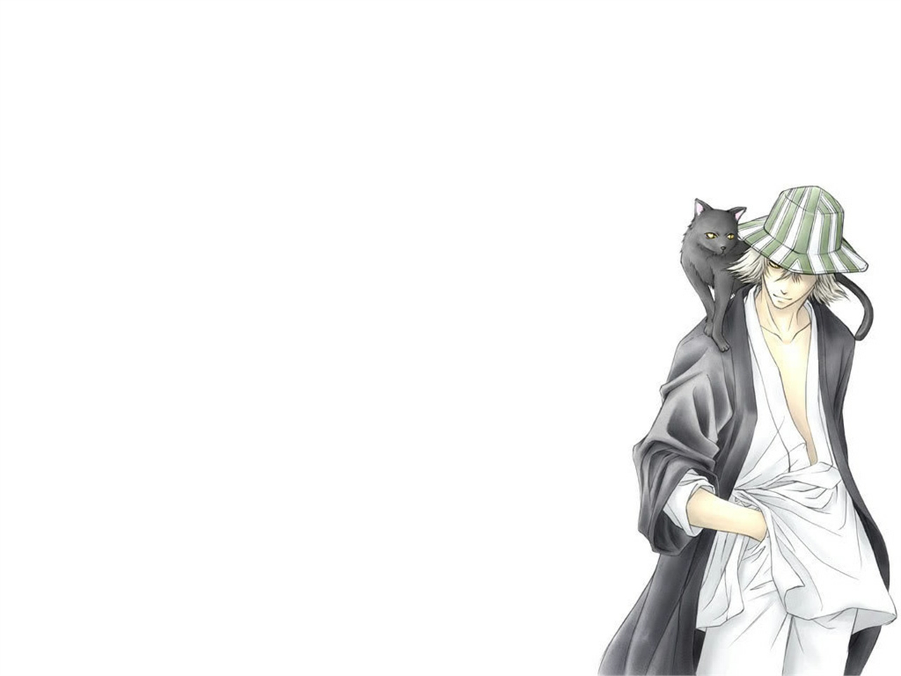 Descarga gratuita de fondo de pantalla para móvil de Animado, Bleach: Burîchi, Yoruichi Shihôin, Kisuke Urahara.